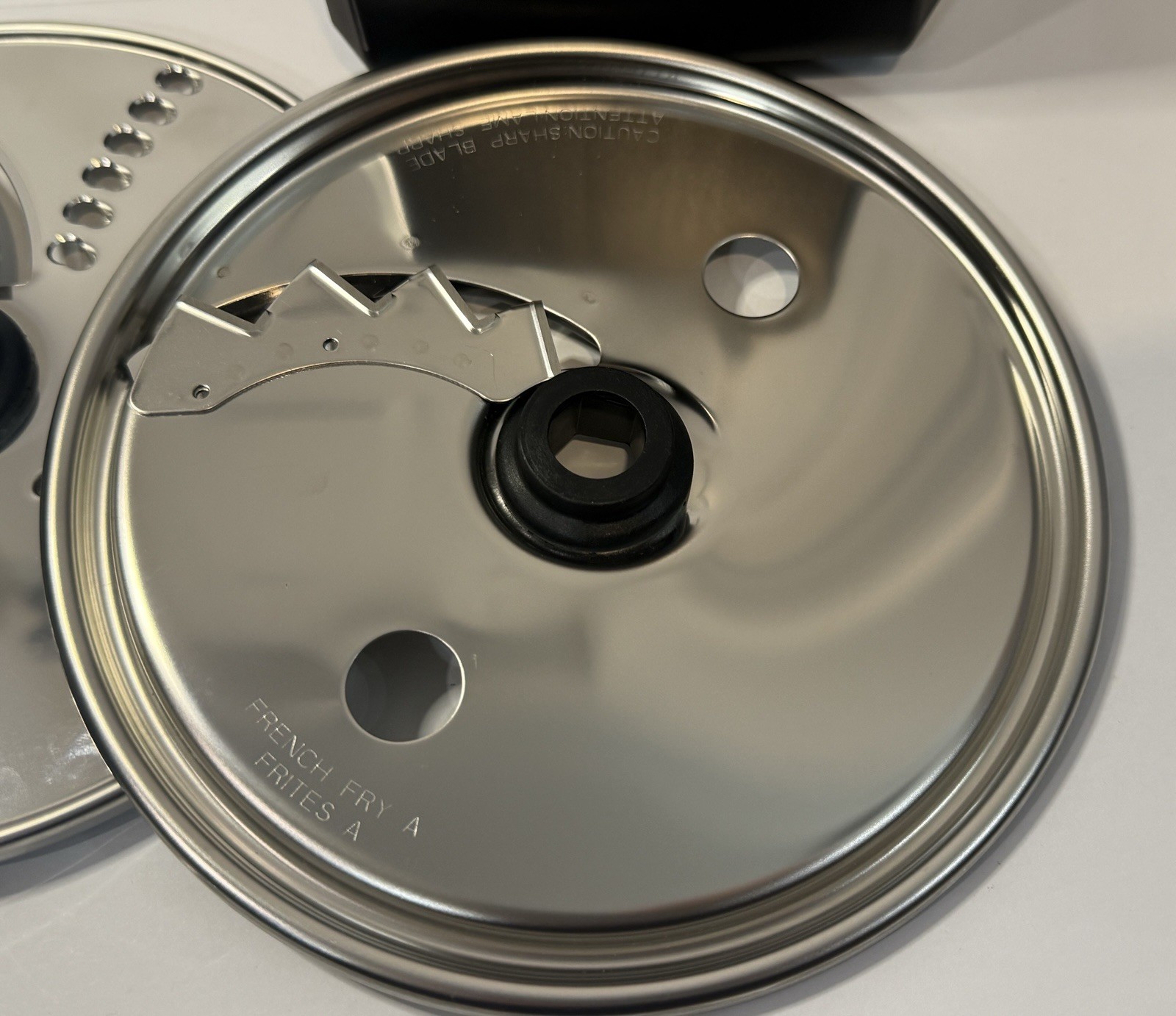 NINJA Food Processor Disc Blade SET OF 4 with Storage Box Container Open Box