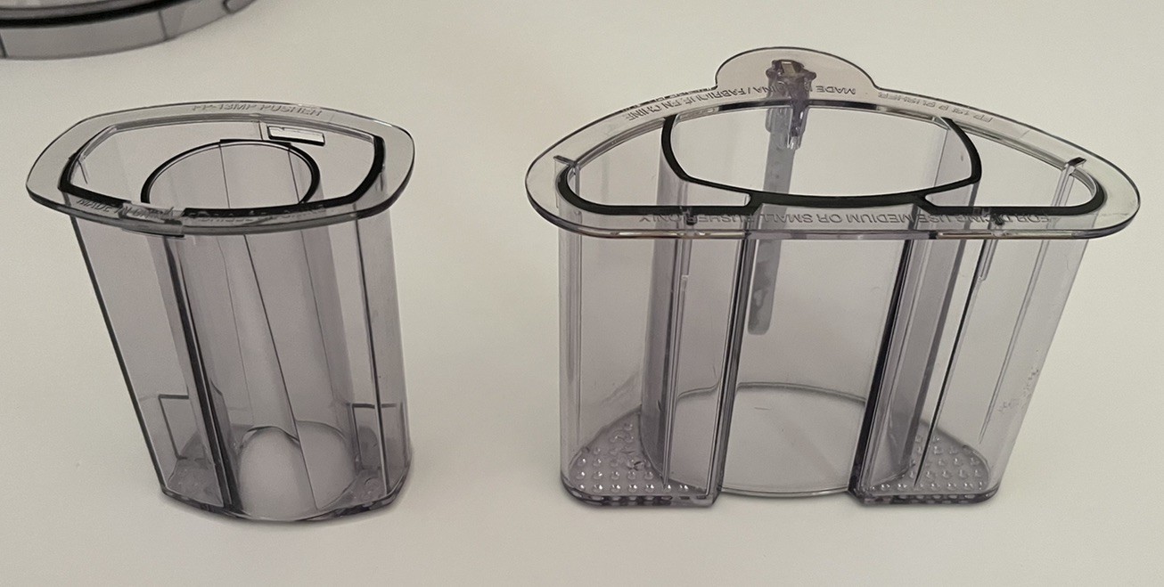 Cuisinart Food Processor Replacement Parts: Cover, Large & Medium Pusher (FP-13)