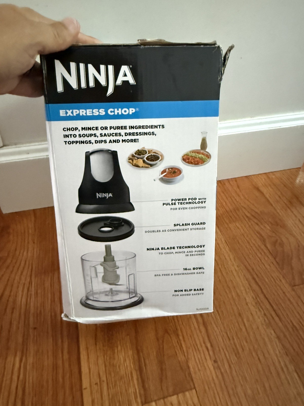Ninja Express Chop Food Chopper Chop Mince Purée FAST NJ100