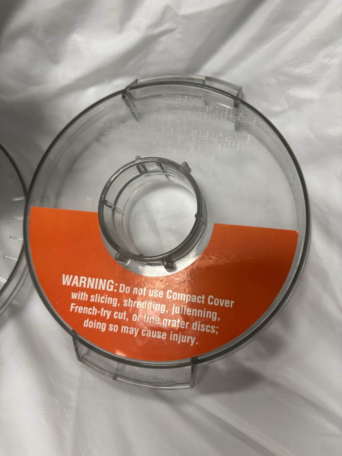Cuisinart DLC-10 Food Processor Replacement Lid Cover Sleeve DLC-117BGTX 116 2