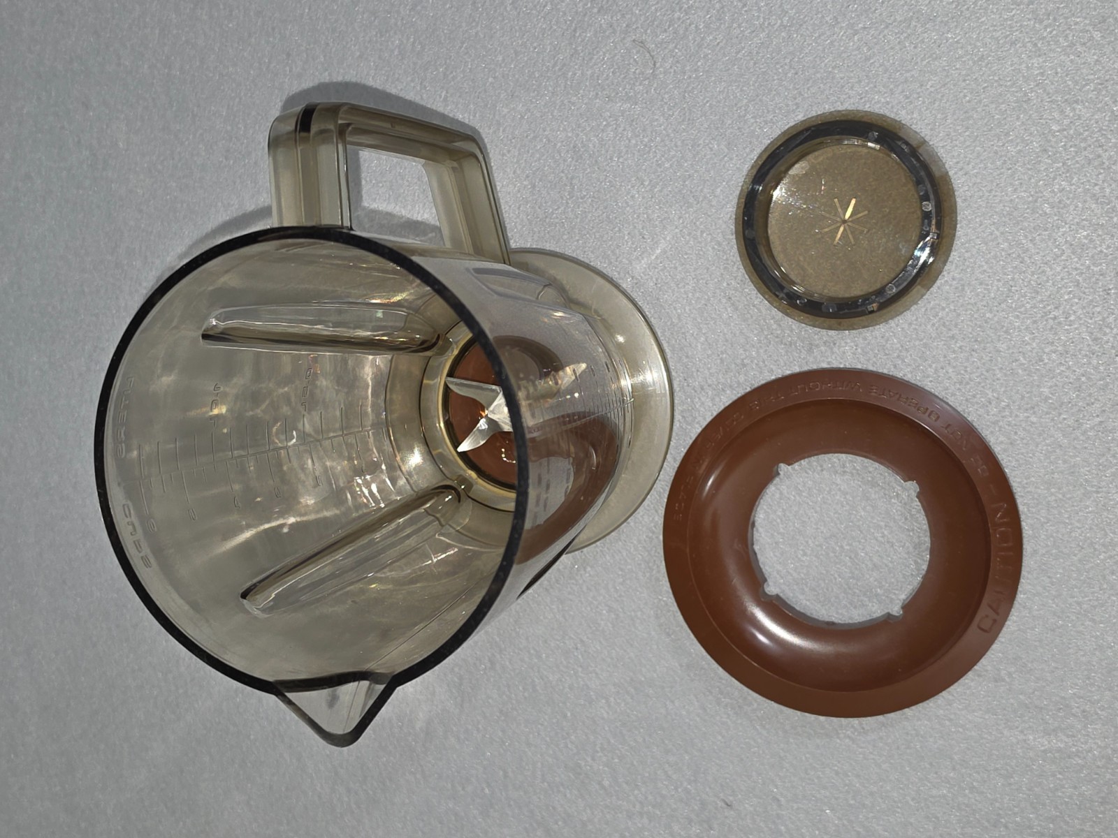 Vintage GE Food Processor Blender Combo Pristine 1980 Timepiece Lot STN Box