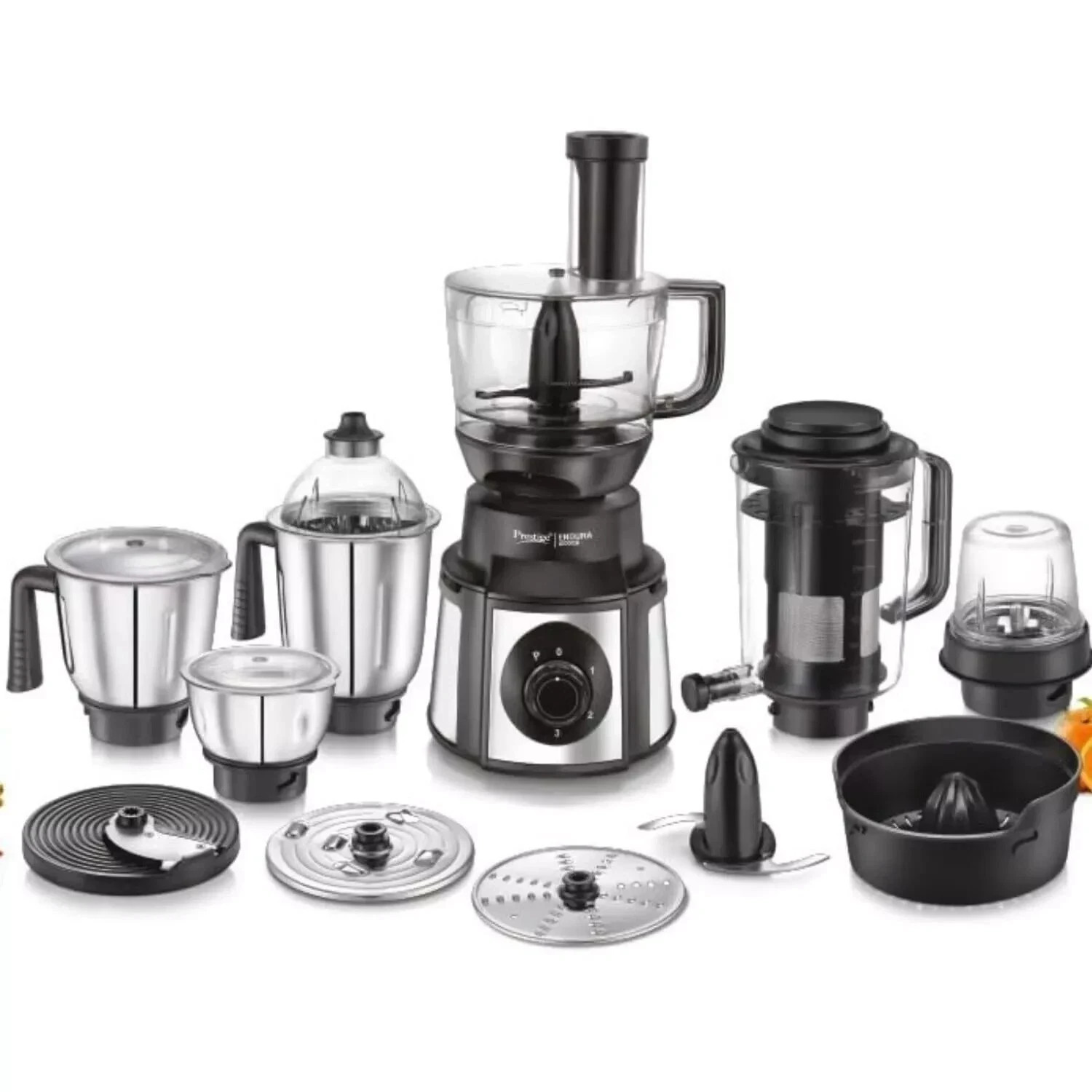 Prestige Endura Pro 1000-Watt Food Processor with Mixer Grinder- Free Shipping