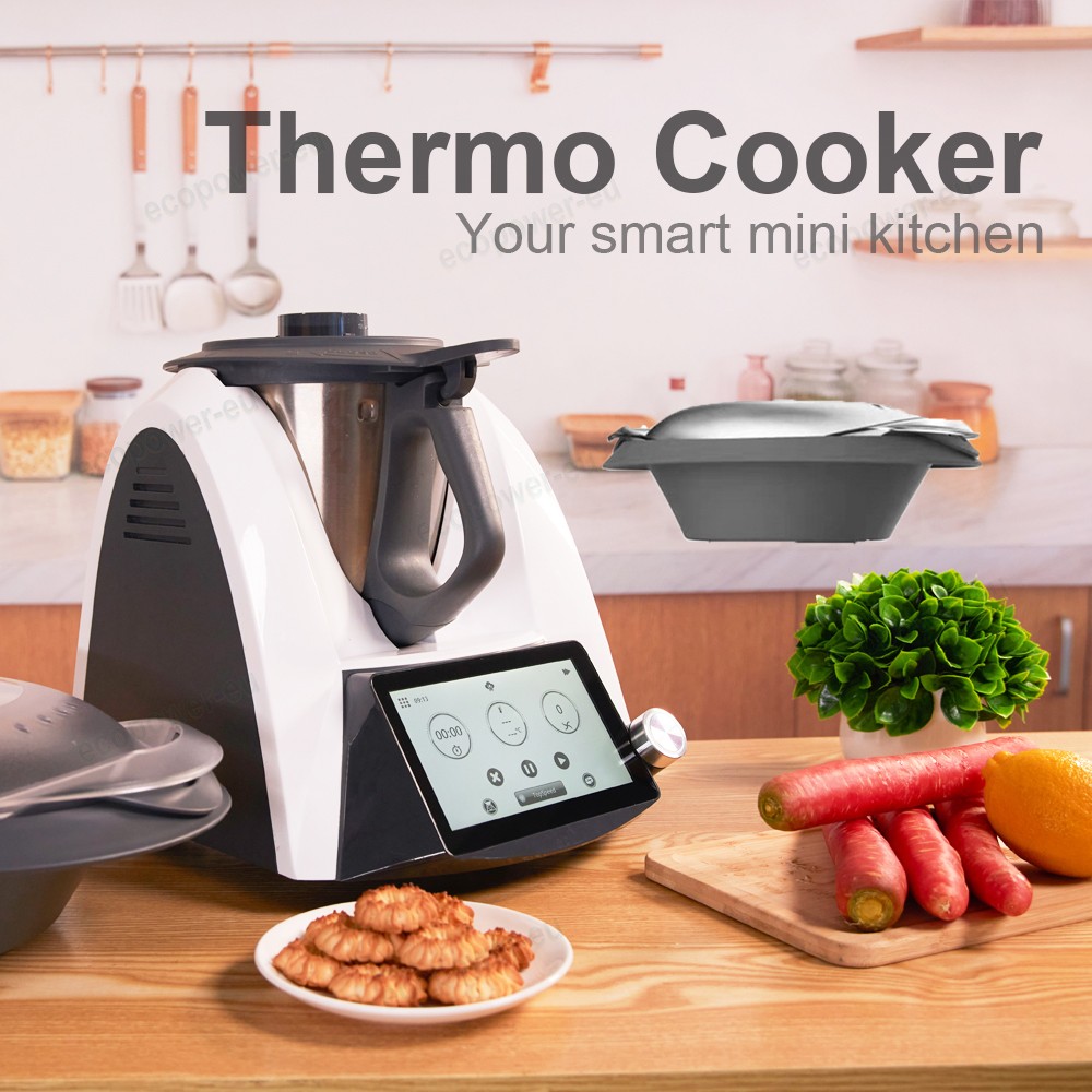 1500W Multifunction Intelligent Automatic Stir Fry Pot Kitchen Robot Cooking UK