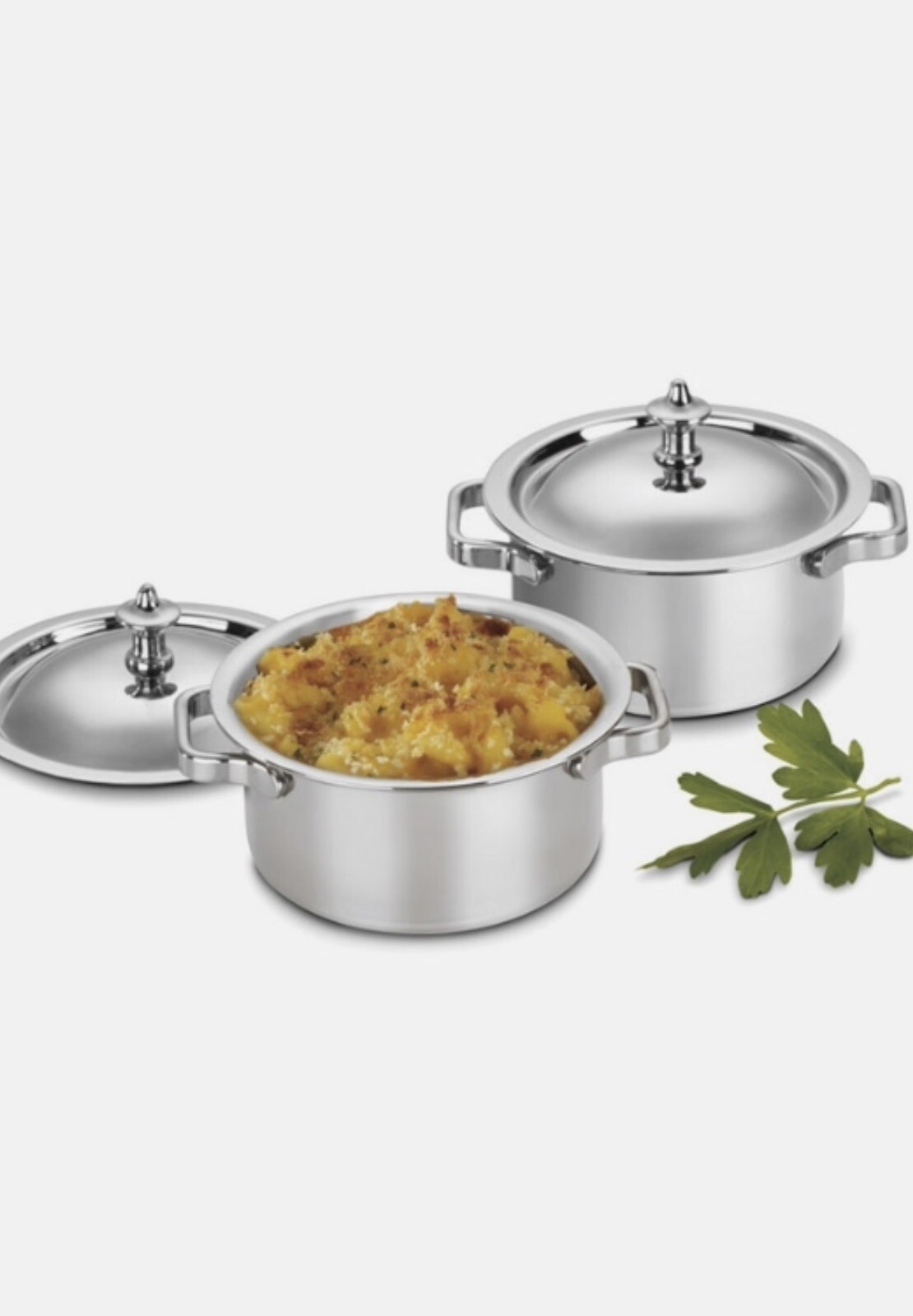 Cuisinart Stainless Steel Mini Dutch Oven Server .32 QT/.30L V#16388 7MS2-32