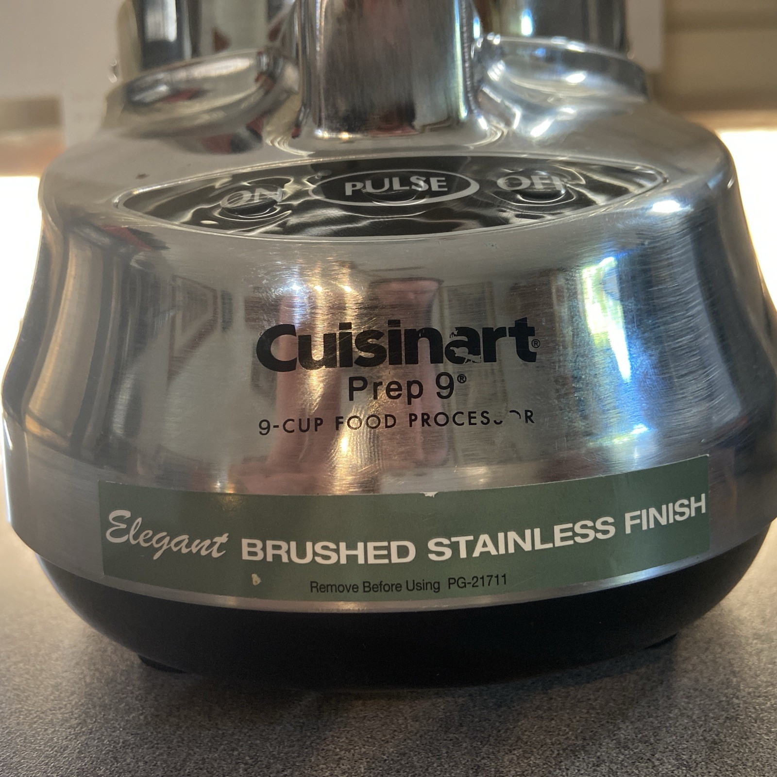 Cuisinart Prep Food Processor 9-Cup Brushed Stainless Base Only