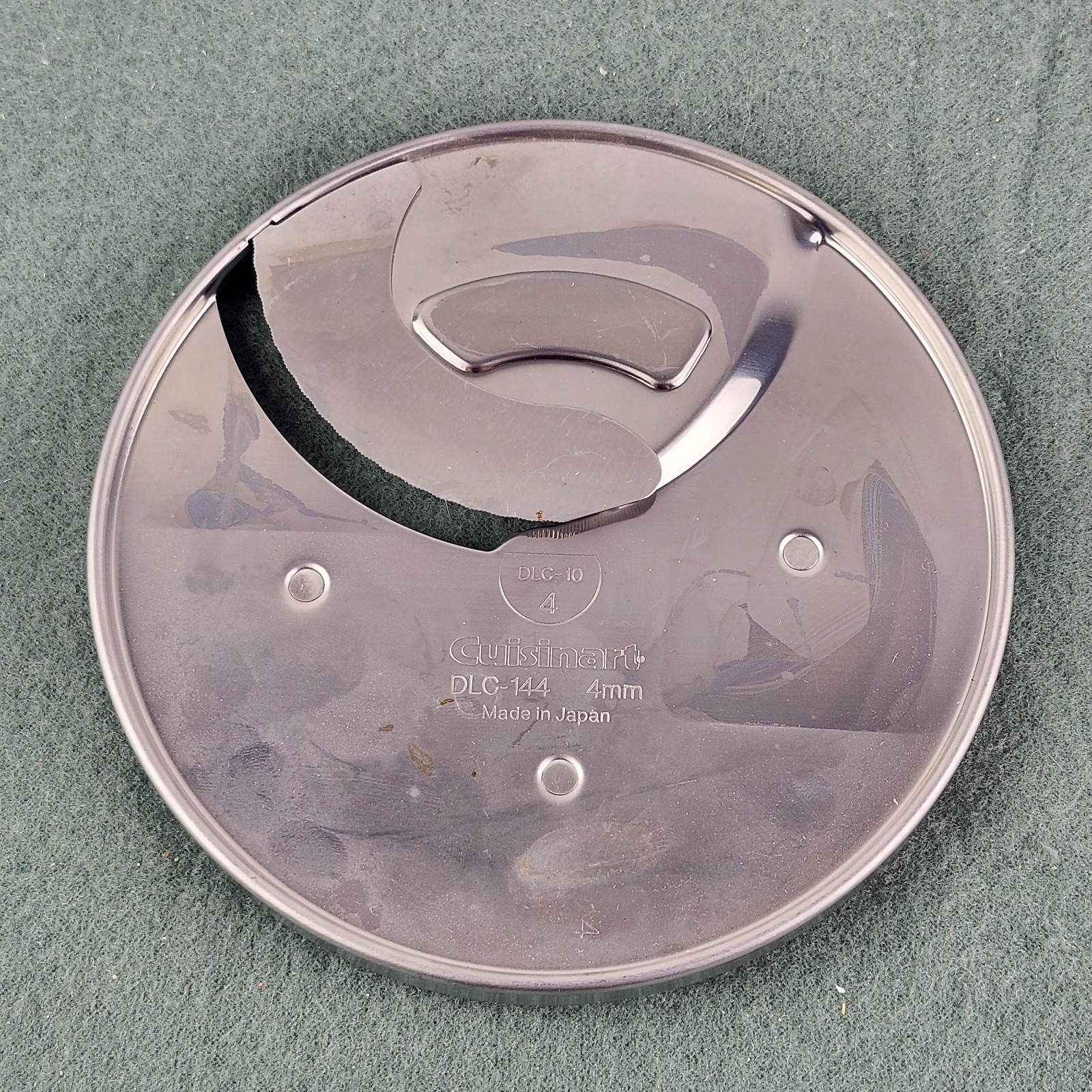 Cuisinart 4mm Slicing Disc DLC-144 for DLC-10 Food Processor Japan