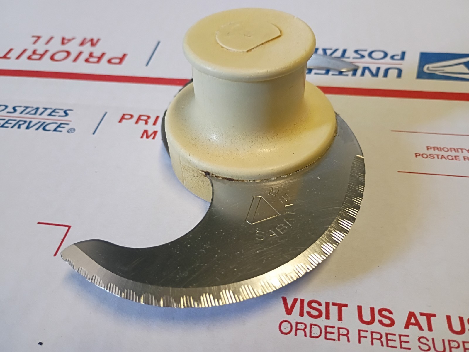 KitchenAid Food Processor Blade Replacement Serrated Metal KFP400 Multipurpose