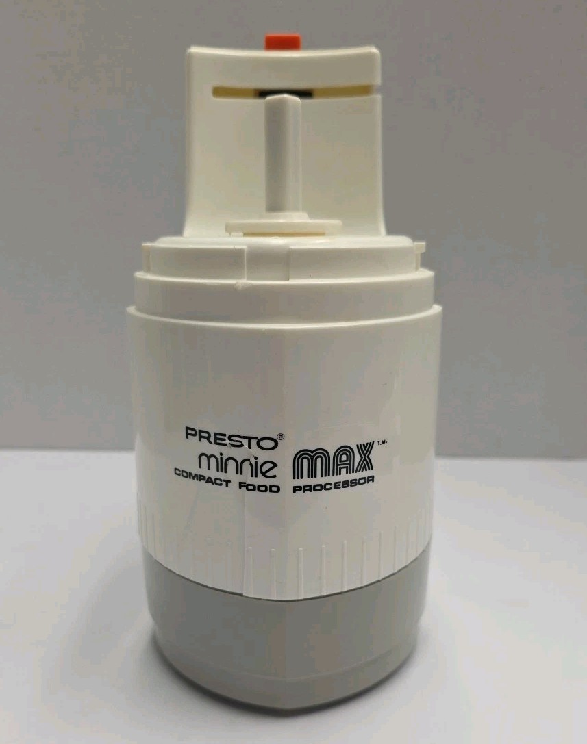 Presto Minnie Max Mini Compact Food Processor Power Base Only 0290003 Tested