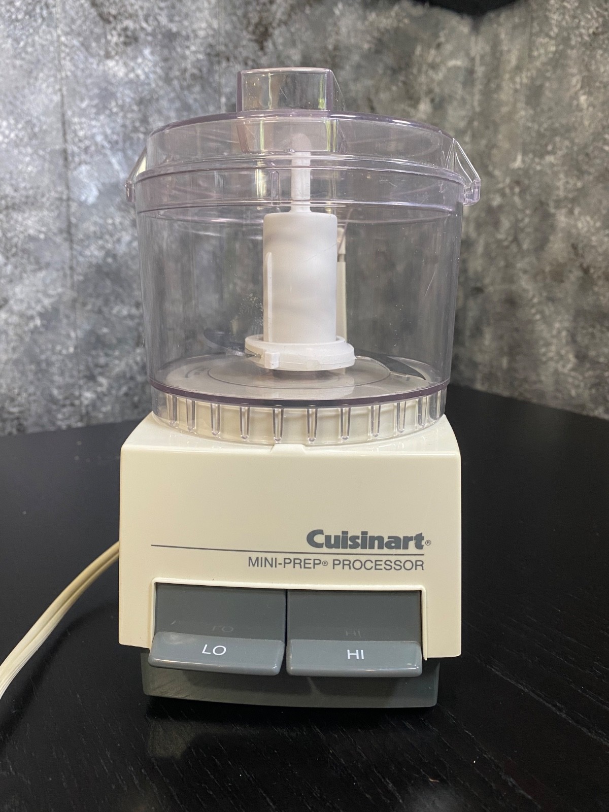 Cuisinart Mini-Prep Model DLC-1 TX Food Processor White Tested Cleaned Works