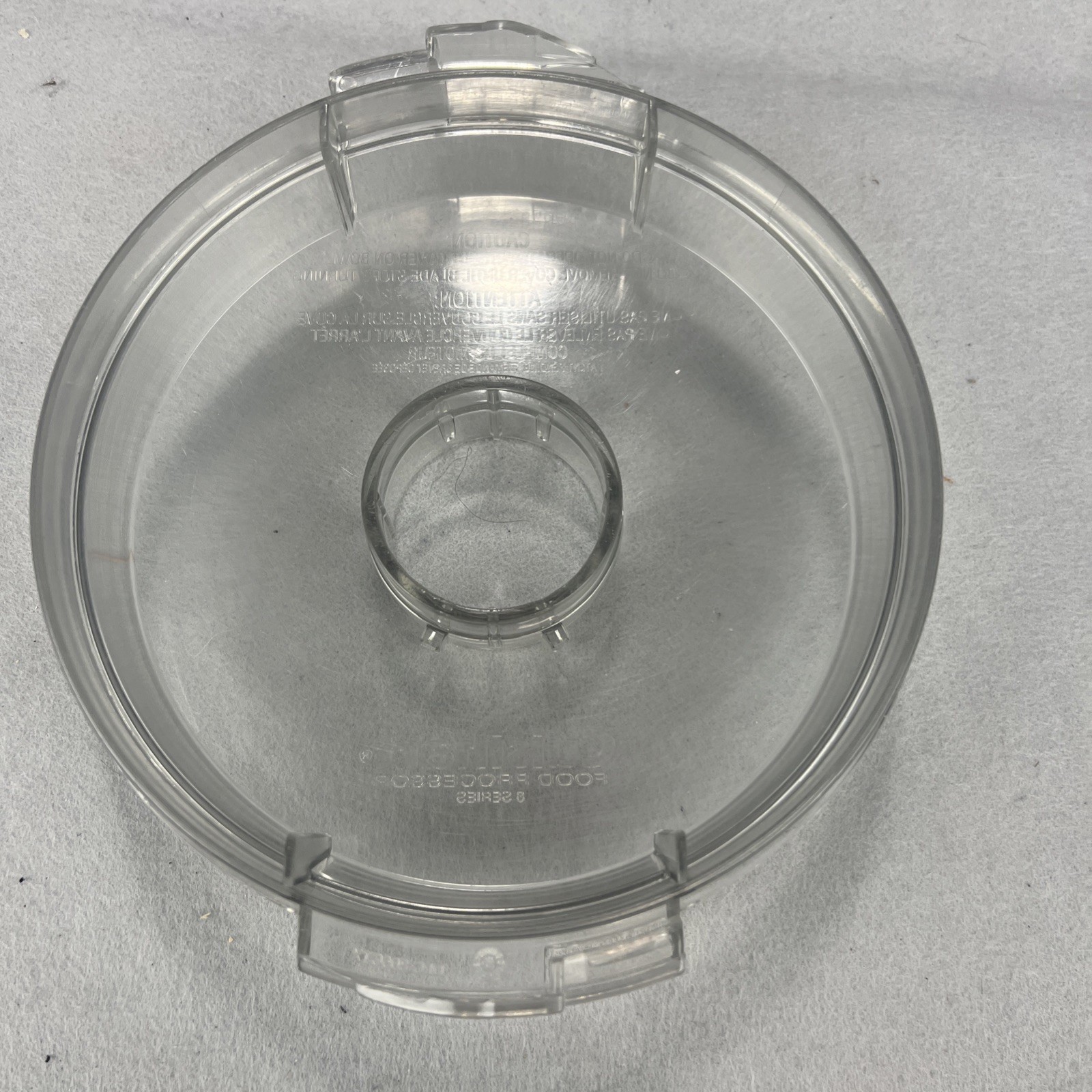Cuisinart DLC-806GTX Food Processor Replacement Lid Cover DLC-8 Pro 11 No Cap