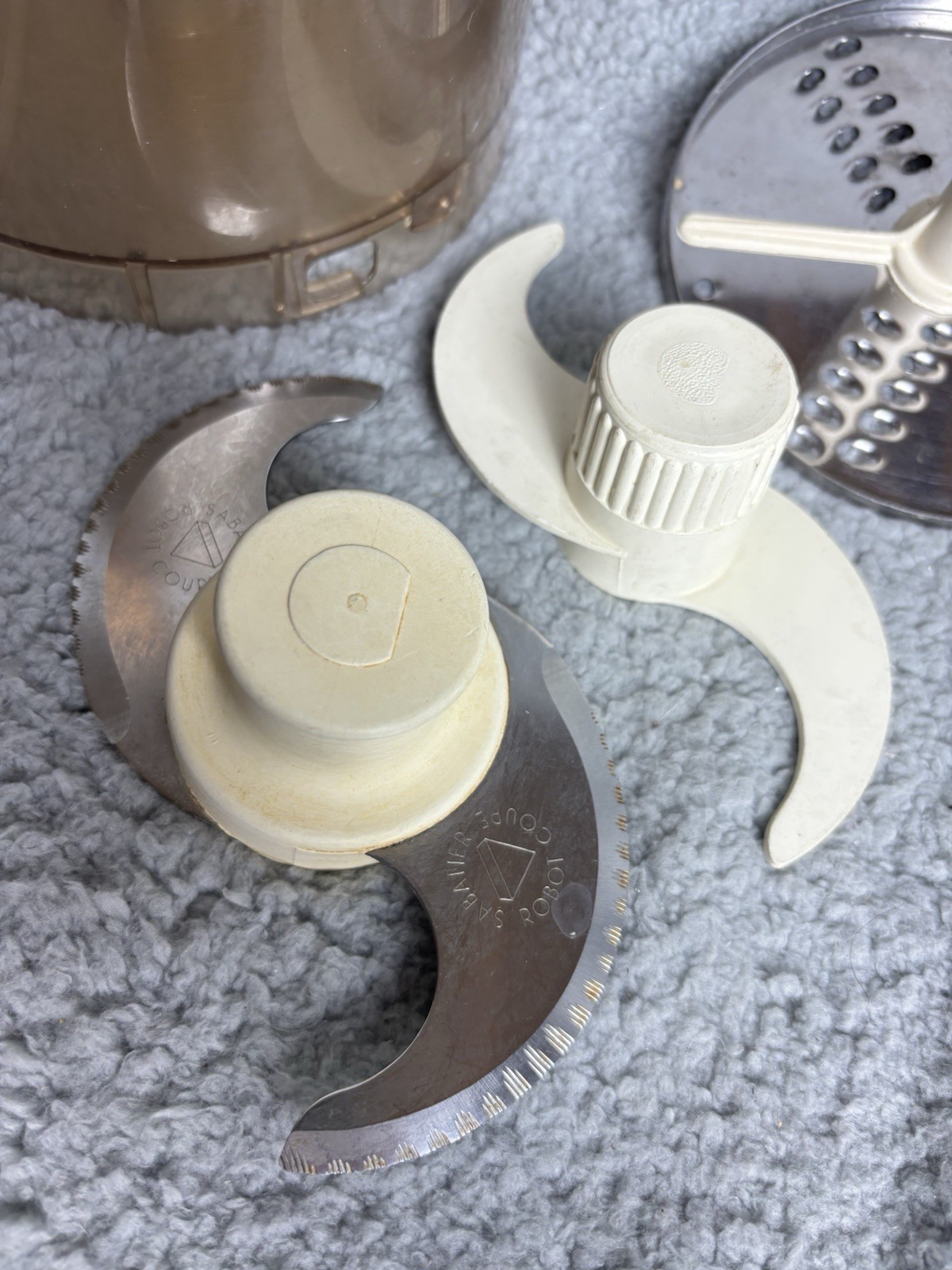 Robot Coupe RC Original Food Processor w/ Blades & Grater Great Shape Works