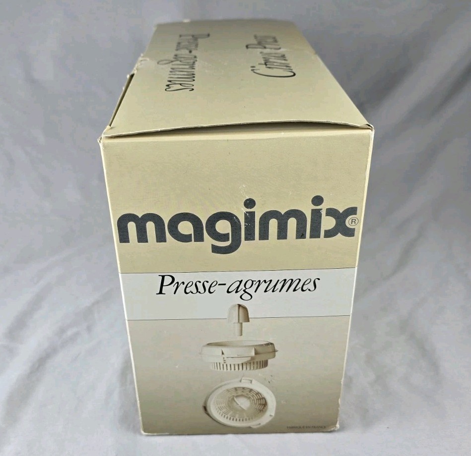 Vintage Magimix Citrus Press for Cuisine System Food Processor Attachment NOS