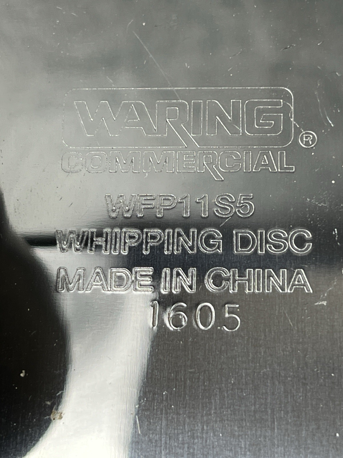 Waring Commercial Food Processor Whipping Disc WFP14S11 Replacement Piece Part