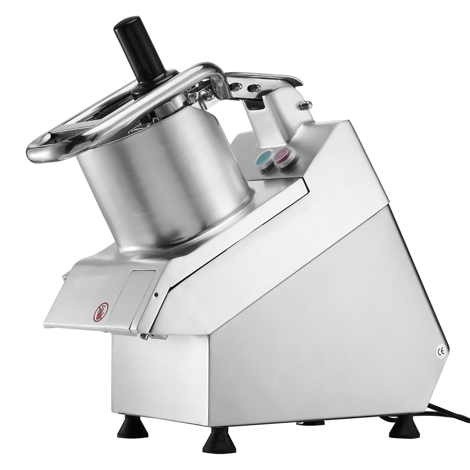 Food Processor Vegetable Chopper w/ 6 Blades Food-Grade Stainless Steel Blender