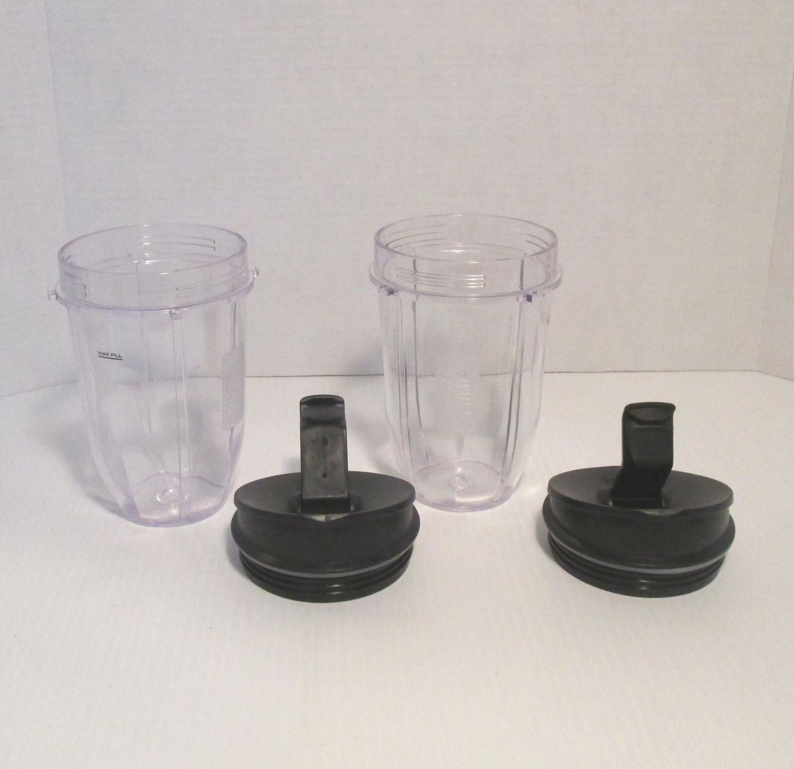 Lot de 2 Nutri Ninja 18oz Serving Cup With TO-Go Lids for BL480