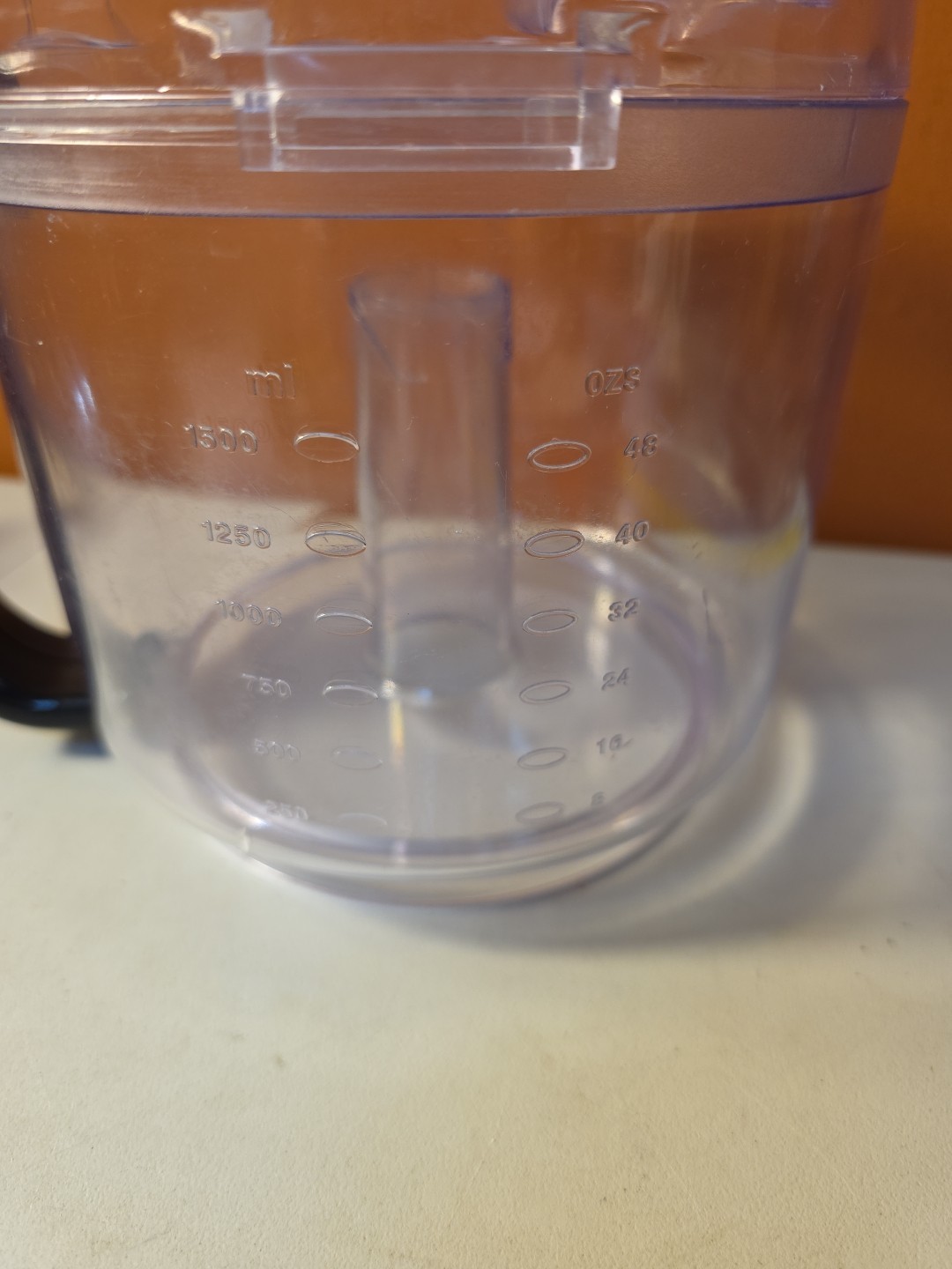 Bravetti Platinum Pro Food Processor BP101H Replacement Bowl With Lid, No Cracks