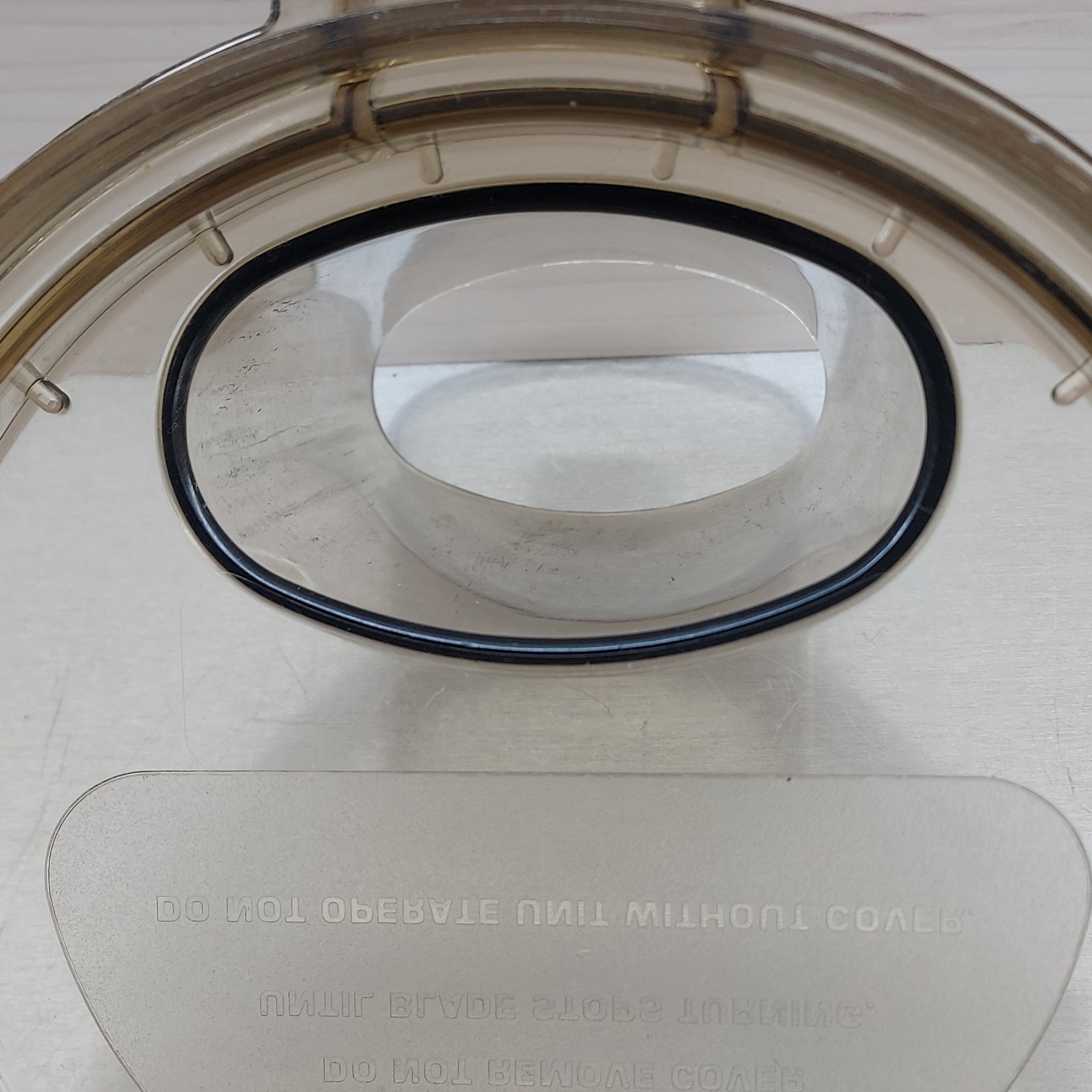 Sunbeam Mixmaster Food Processor Le Chef 14-11 Feed Tube Lid Cover and Pusher