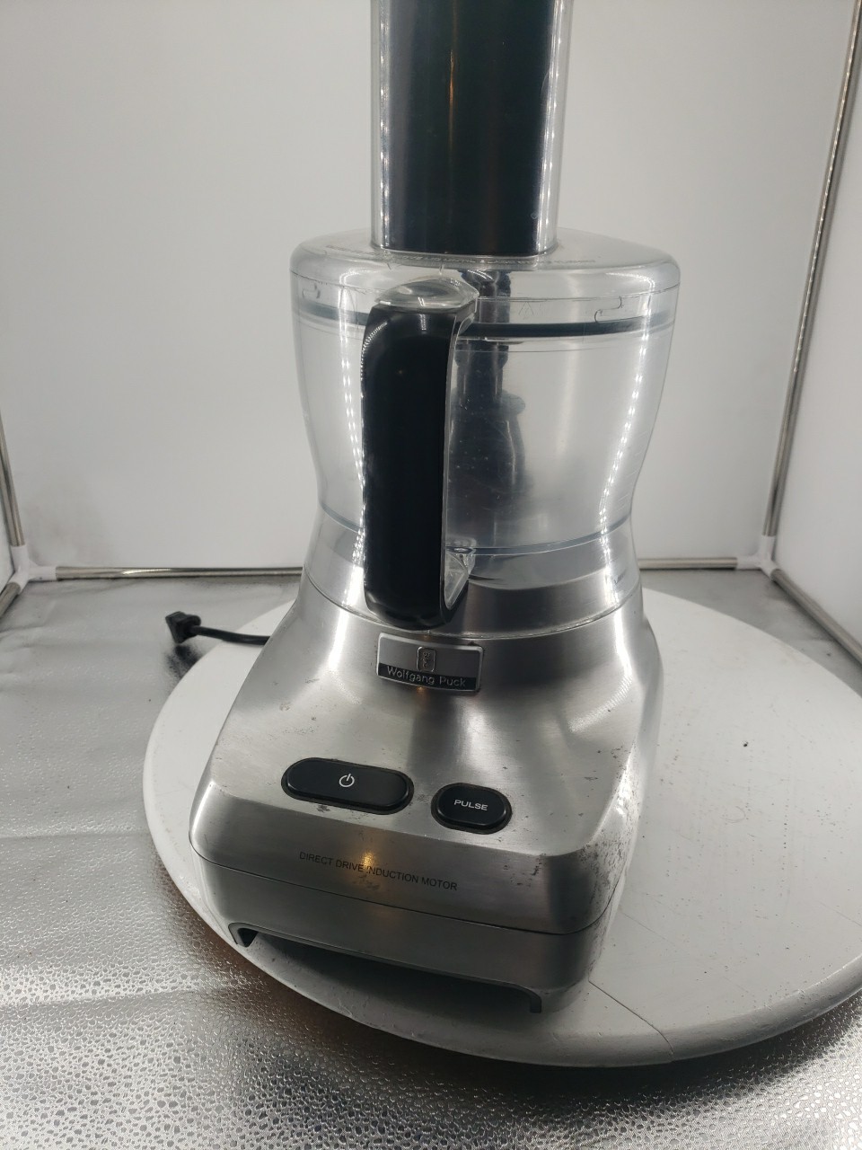 Wolfgang Puck Food Processor Model 900W Induction Motor Base, Etc
