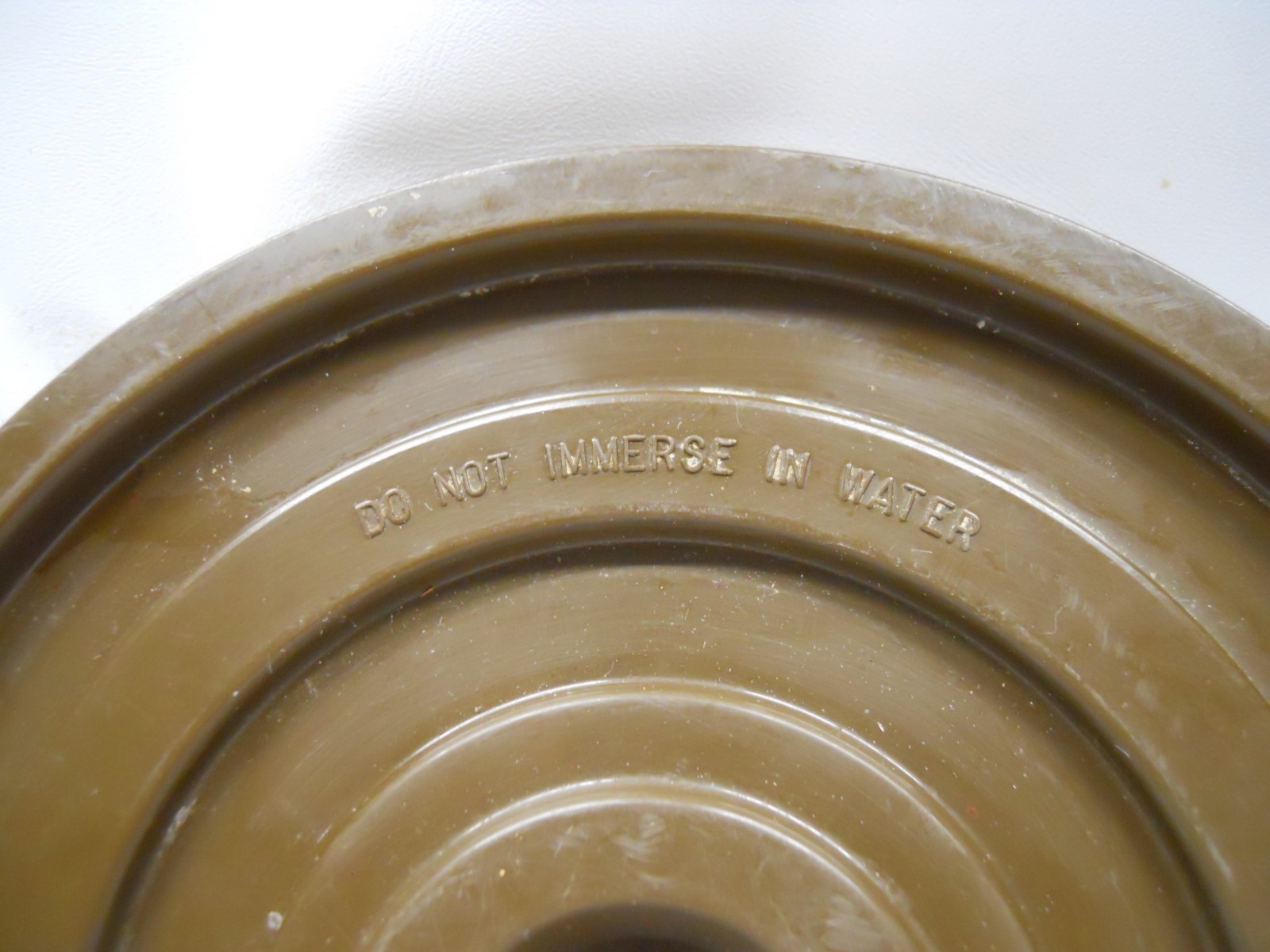 Oster Regency Kitchen Center Mixing Bowl Turntable Rotating Base Plate Brown