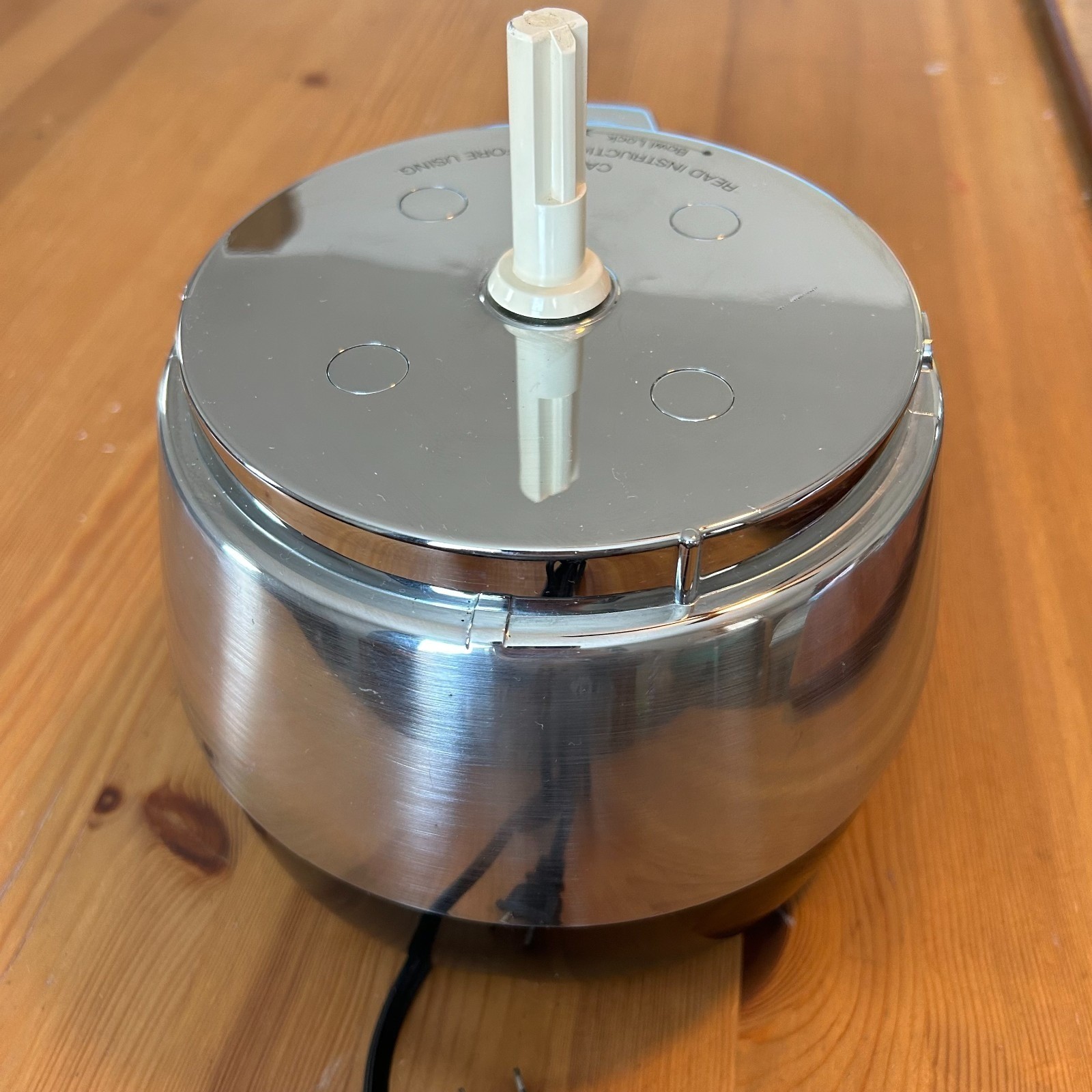 Cuisinart Chrome Prep 11 Plus Food Processor Base Motor Only DLC-2011CHB TESTED