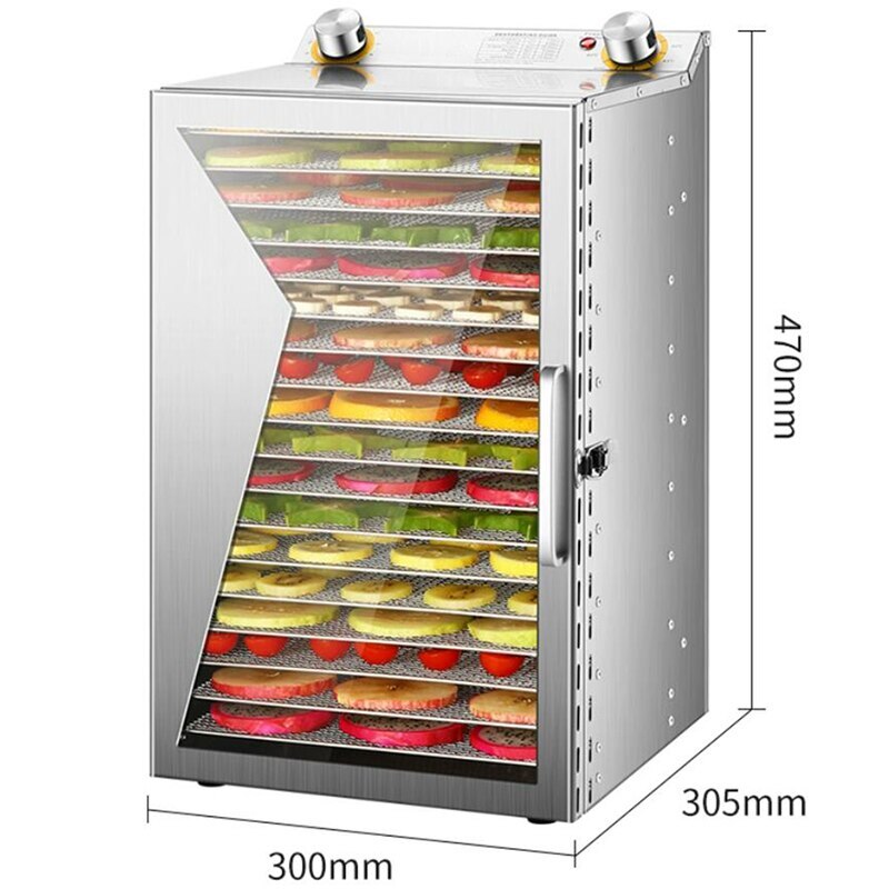 18th Floor High Capacity Food Pet Snacks Meat Vegetables Dryer Heating Dried