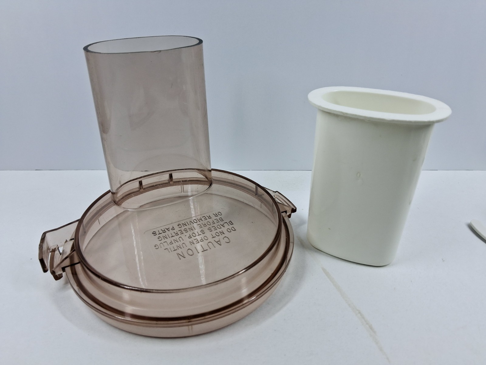 Vintage Hamilton Beach Food Processor Replacement Parts Lot Lid Blades Manual