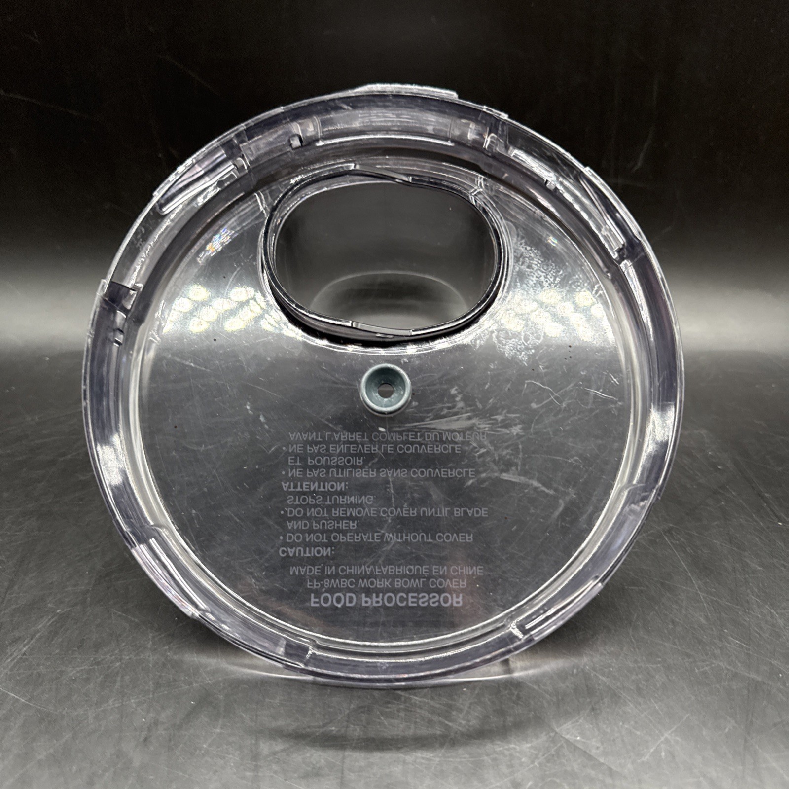 Cuisinart FP-8 Food Processor Work Lid Cover Only FP-8WBC OEM Replacement Part