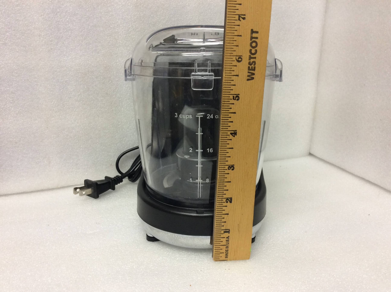RIVAL Model FB 200 -3 Cup Mini Food Chopper Complete And Tested