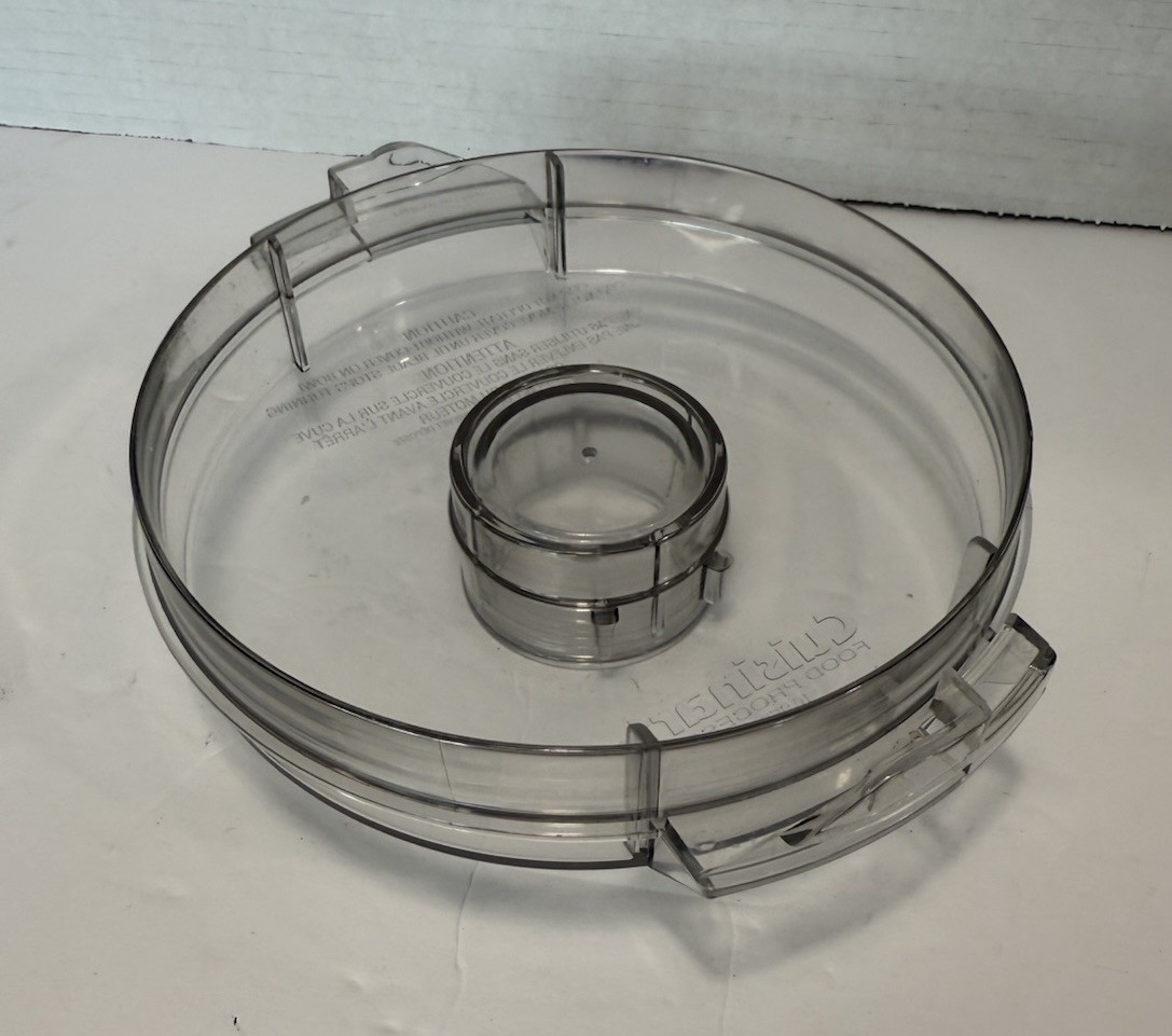 Cuisinart Pro Classic Food Processor Lid W/ Center Cap 10 Series # DLC-116GTX