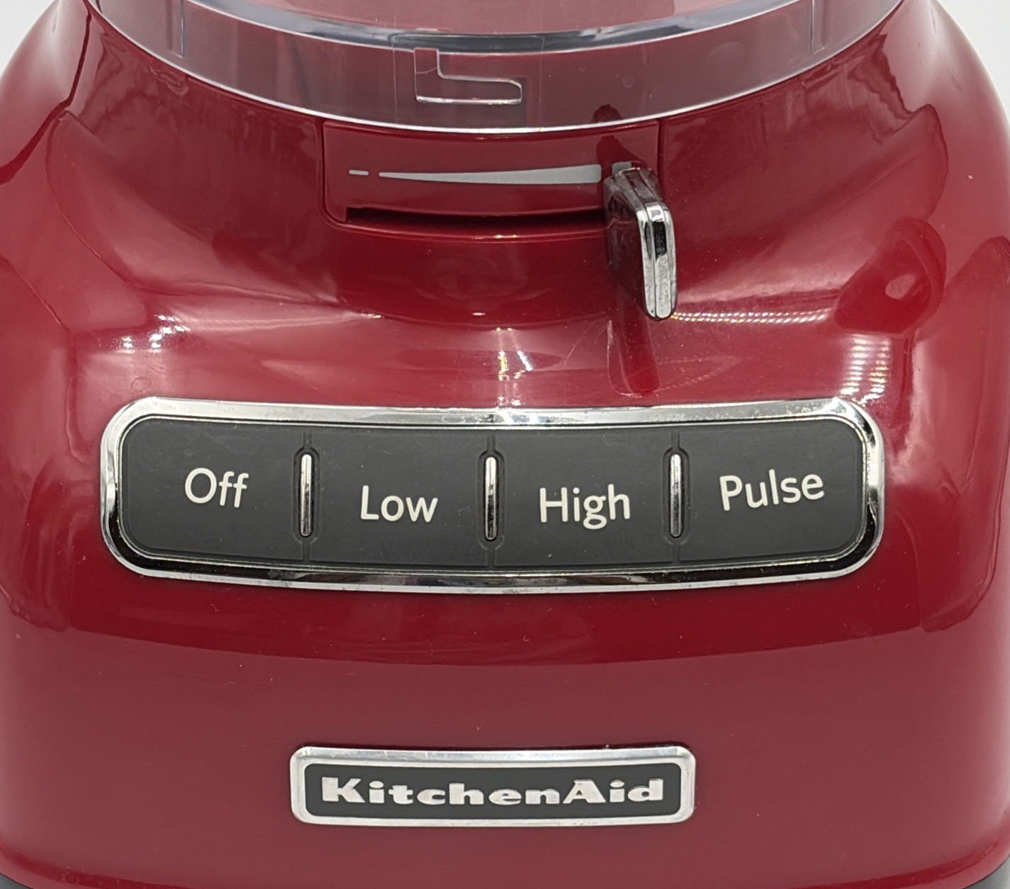 KitchenAid Food Processor 9 Cup Red One Blade Pusher Large Bowel Missing Pieces