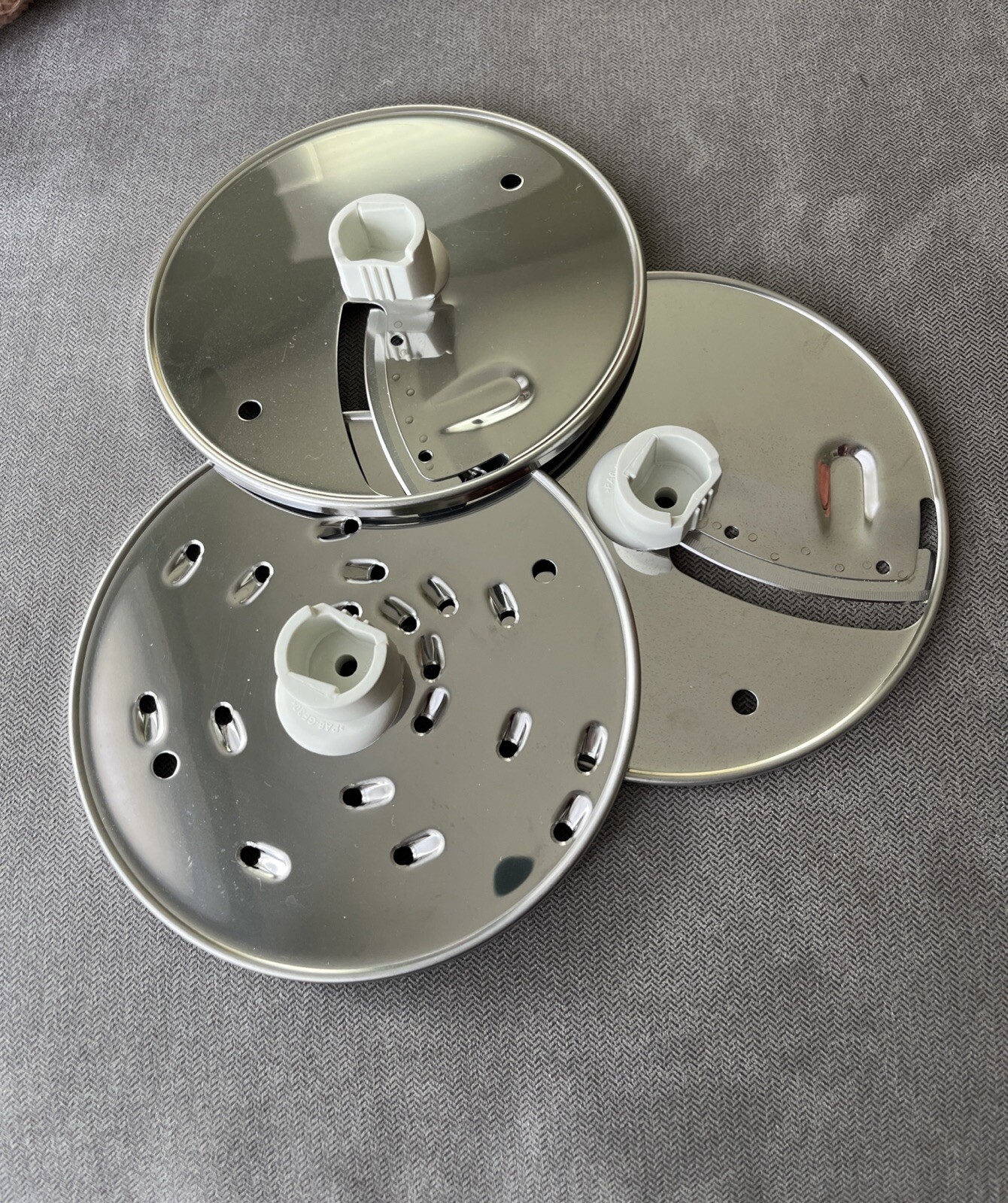 KitchenAid Food Processor 3 Disc Lot Medium & Fine Slice, Med. Shred KFP750