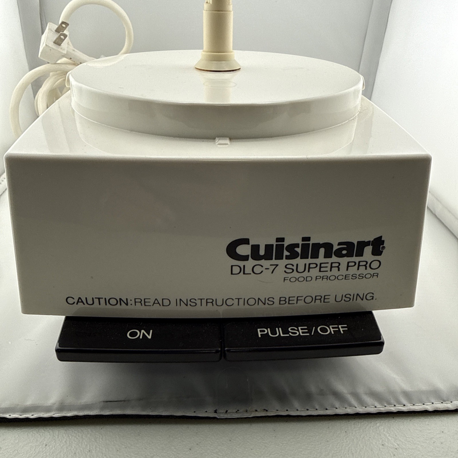 Cuisinart DLC-7 Super Pro Food Processor 14 Cup Tested Vintage Accessories Japan