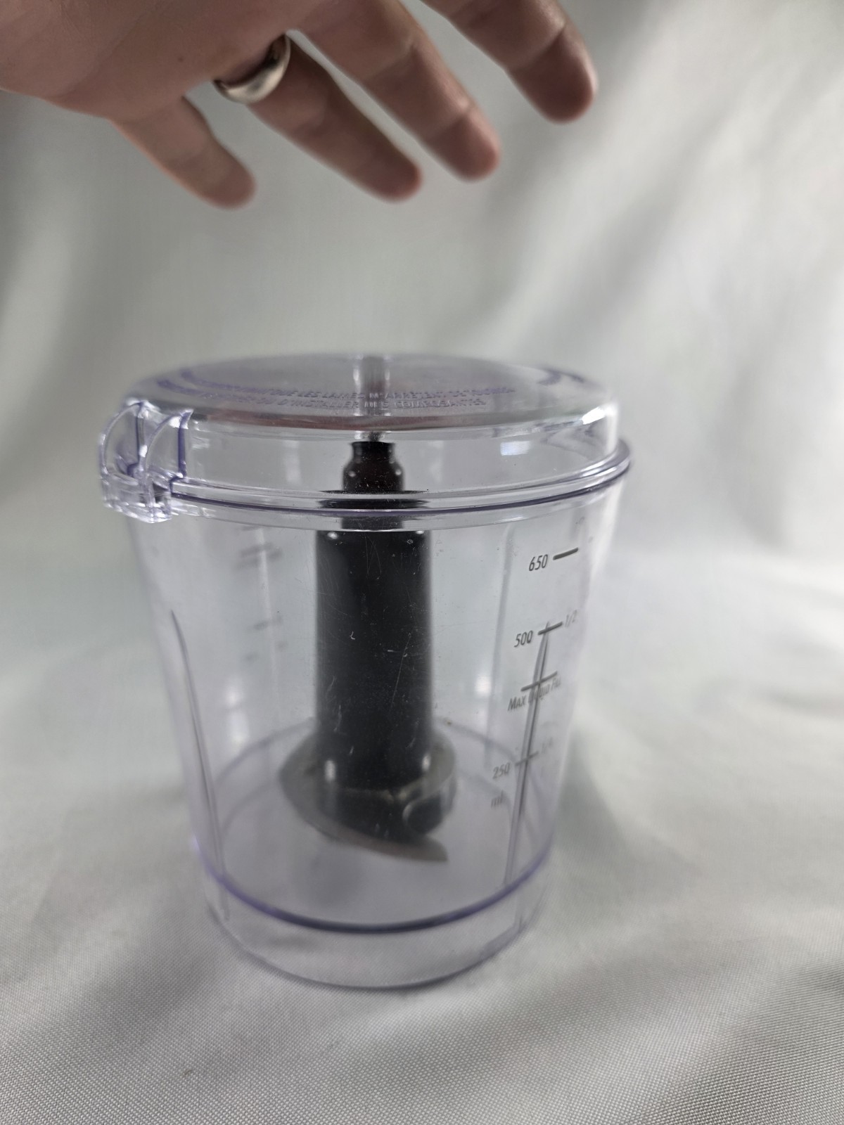 Proctor Silex 72507 Food Chopper REPLACEMENT Bowl, Lid, Blade Processor 1.5 Cup
