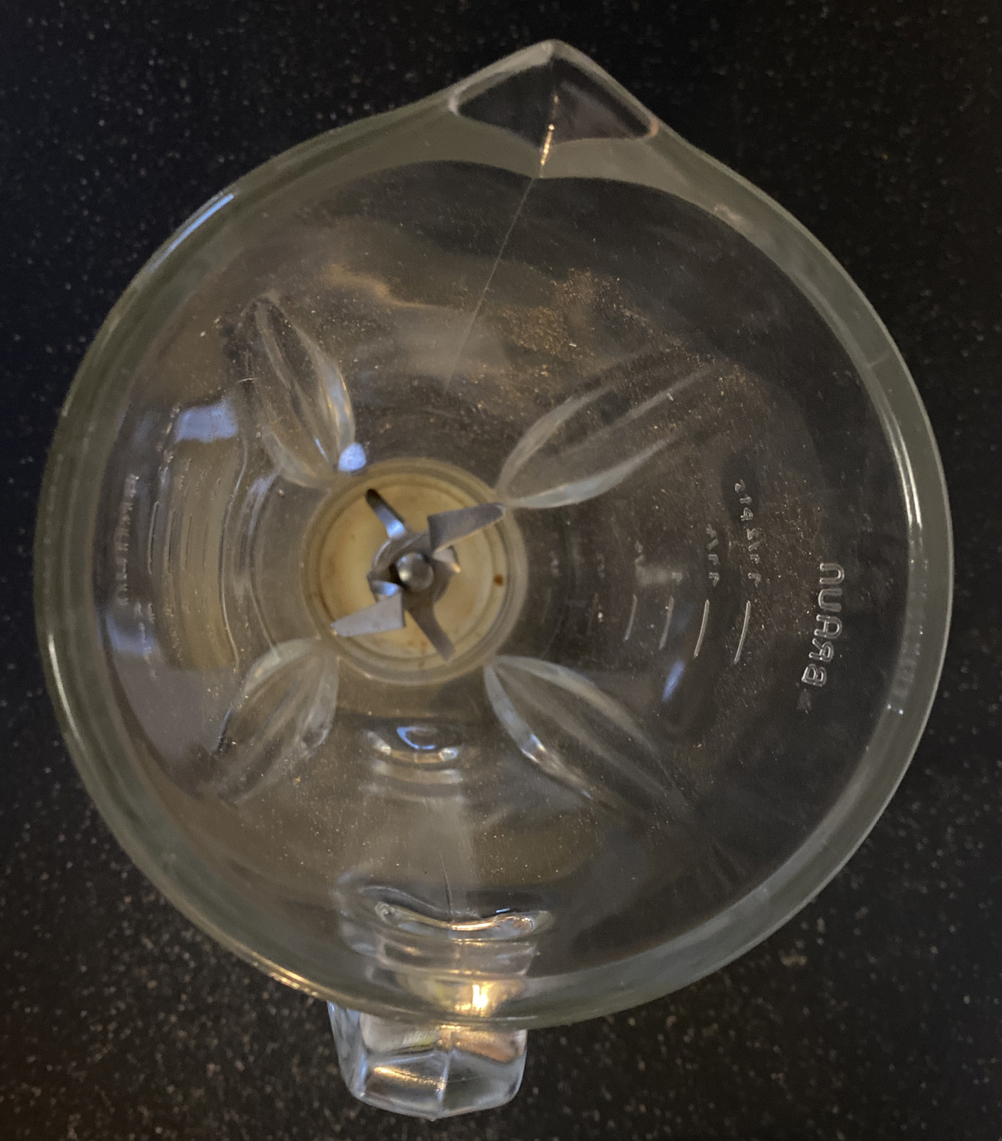 BRAUN BLENDER VINTAGE 4-CUP PITCHER KM32 OEM NO LID