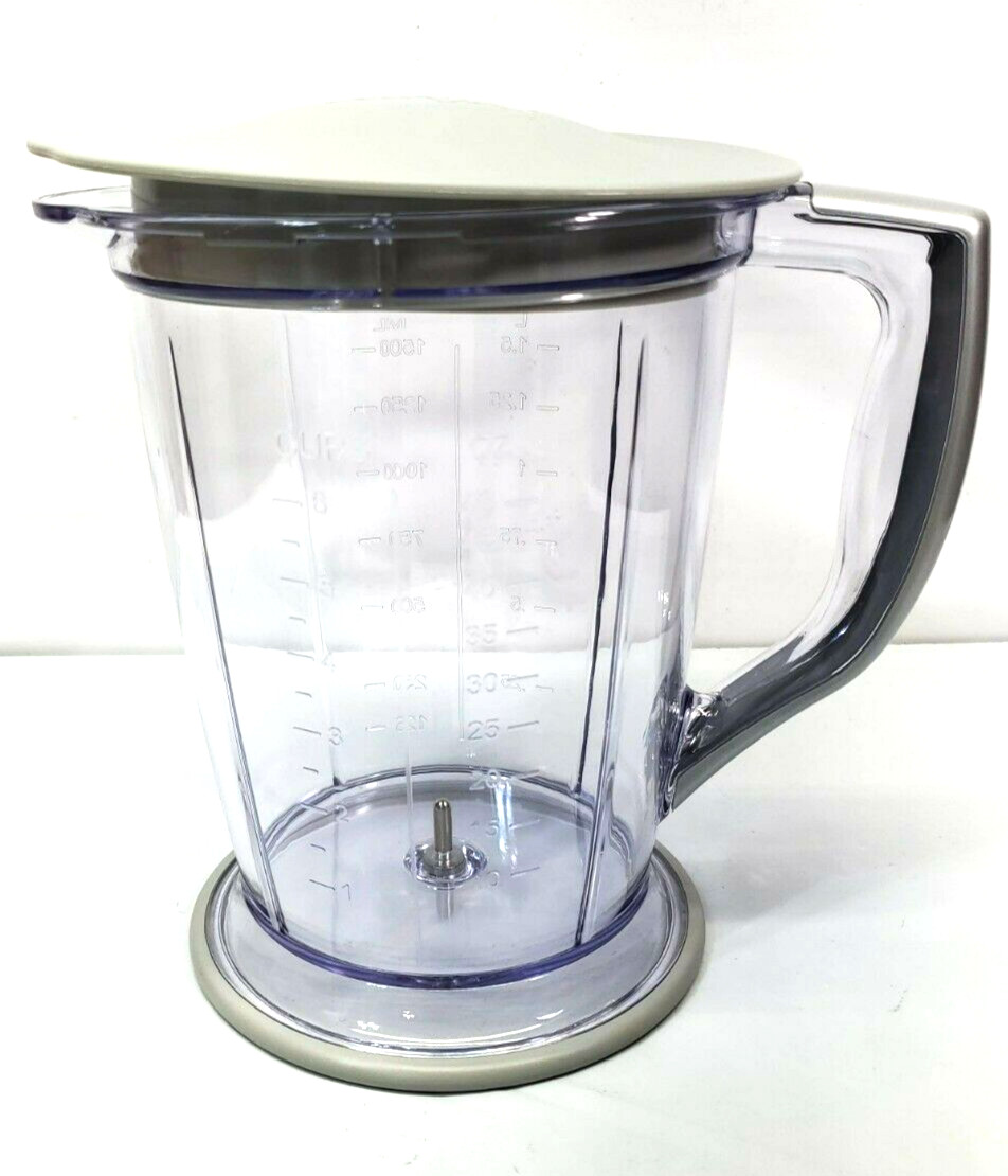 Ninja Master Prep QB900QP Food Processor 6 Cup Pitcher w/ Splash Guard & Lid