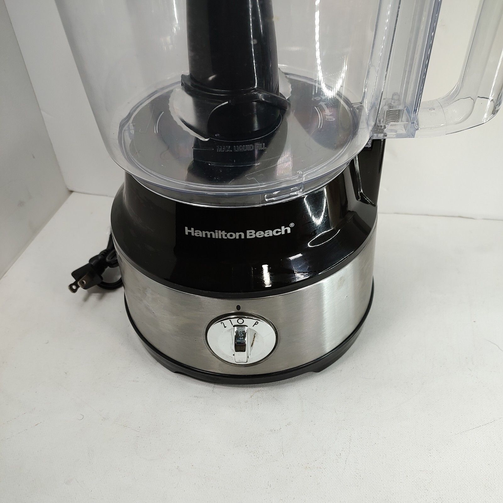 Hamilton Beach Food Processor & Vegetable Chopper For Parts.Works Great,READ.