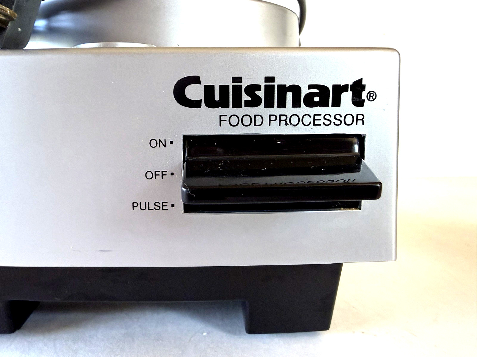 Cuisinart Basic Food Processor DLC-5 + Instructions Excellent Very Heavy