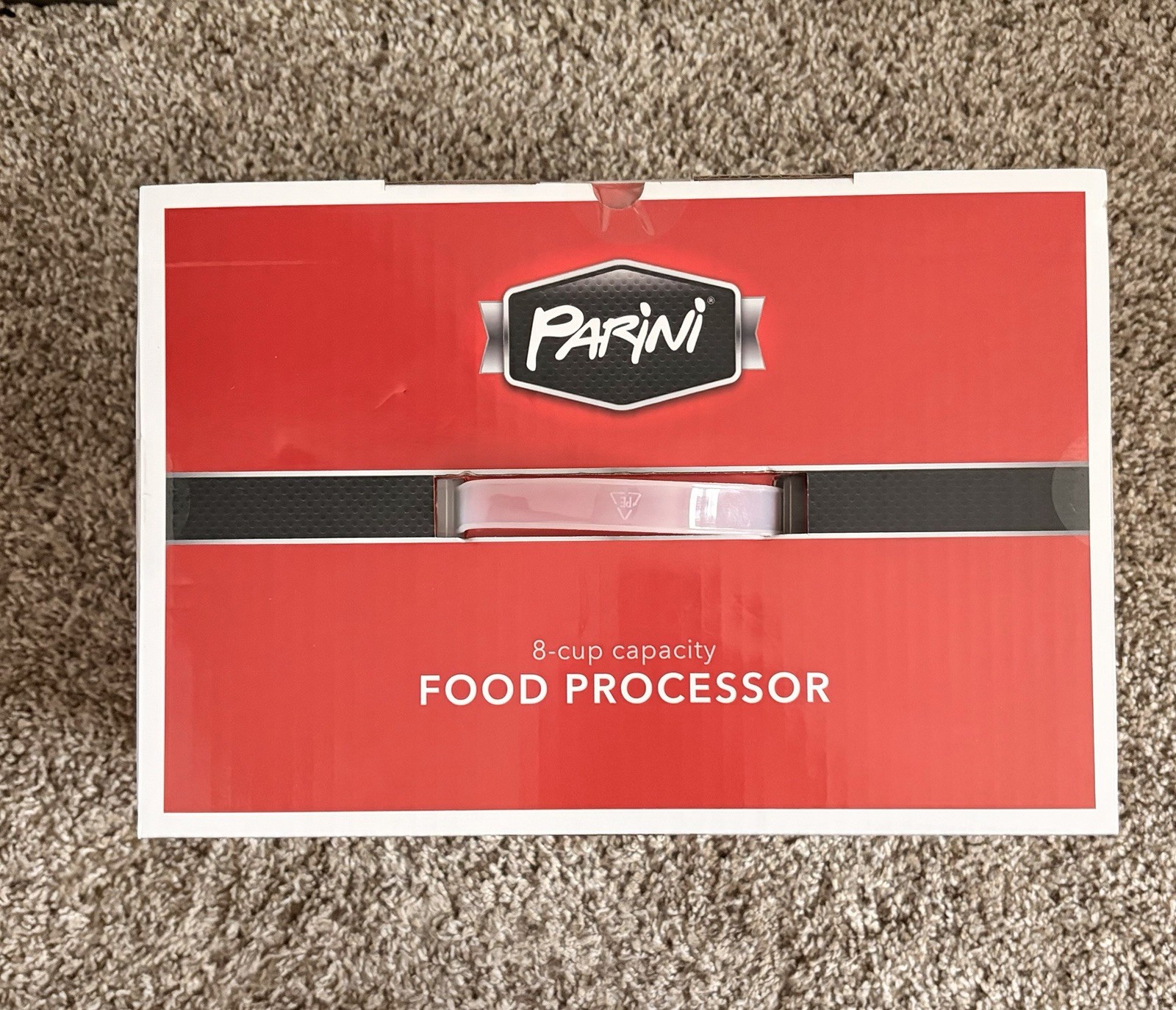 Parini Food Processor – 8 Cup 2 Speed 450w Bi Level Stainless Steel Blades NEW