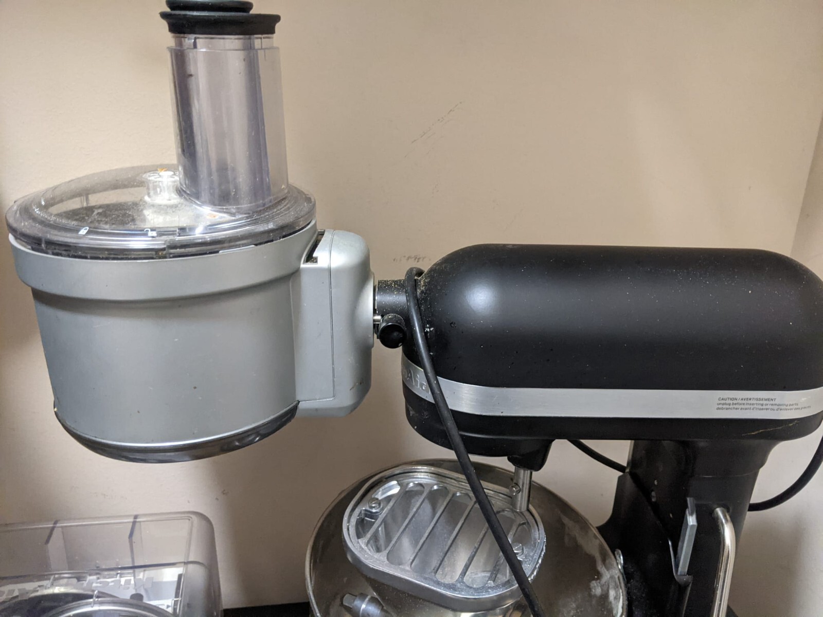 KitchenAid KSM2FPA Food Processor Attachment, Dicing Kit, Silver