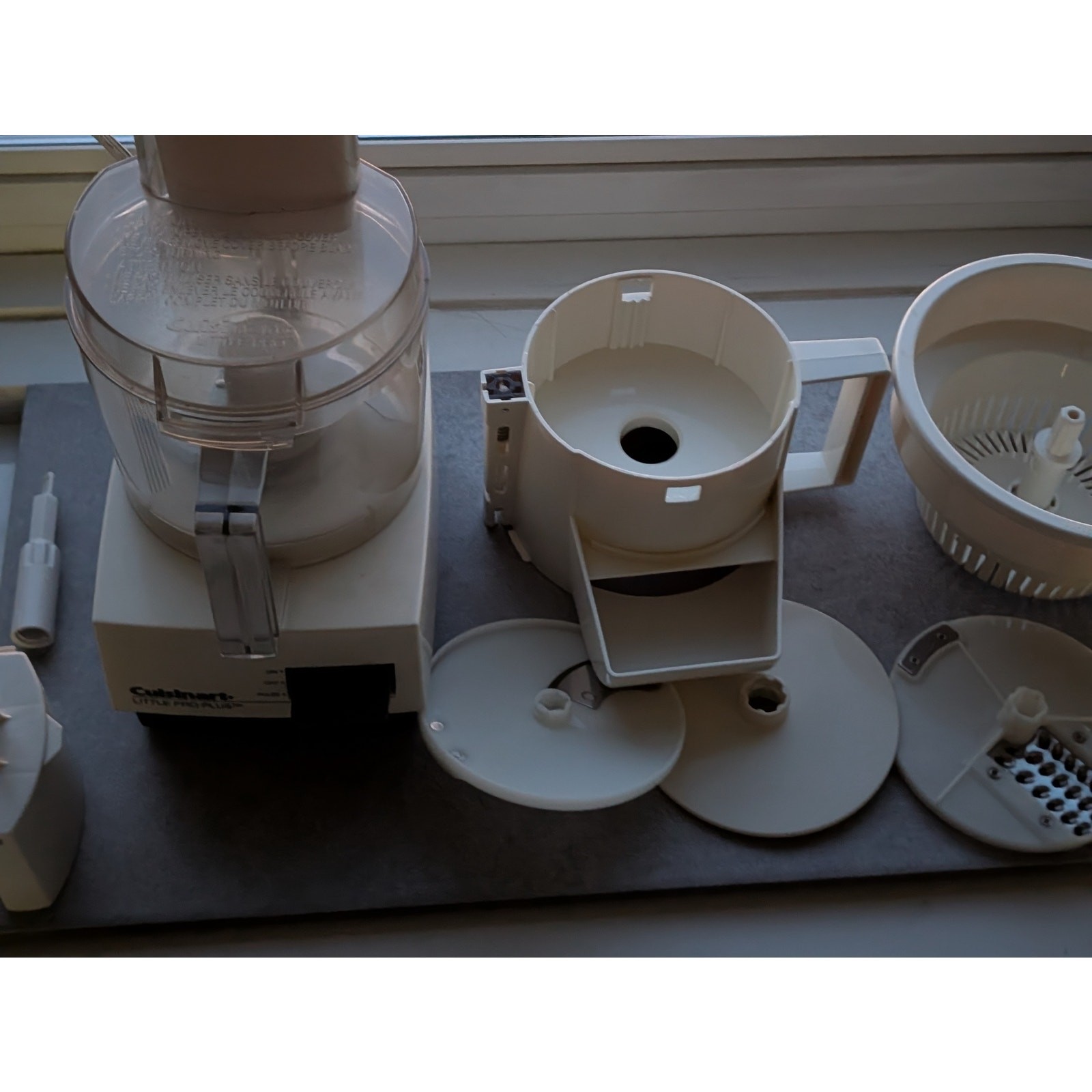 Vintage Food Processor Juicer Cuisinart Little Pro Plus LPP 1994