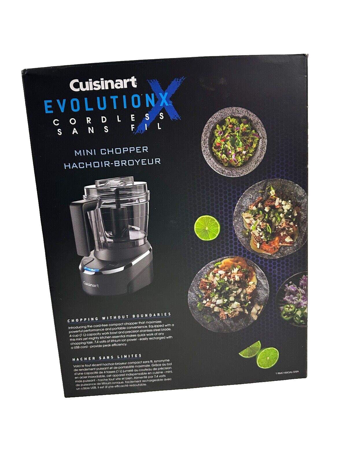 Cuisinart Evolution X(RMC-100C)Cordless 4-Cup Mini Chopper