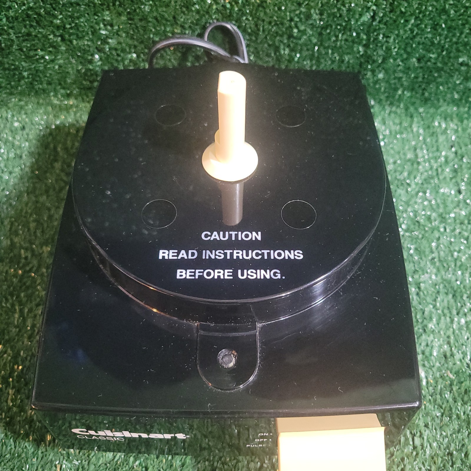 Cuisinart Classic Food Processor BASE MOTOR only Black DLC-10 Tested Works