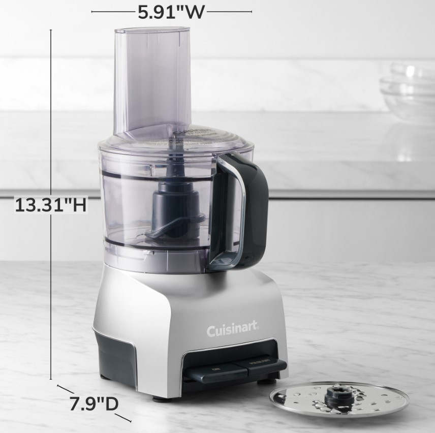 Cuisinart 5-cup Chop & Shred Food Processor, Silver, FP-5