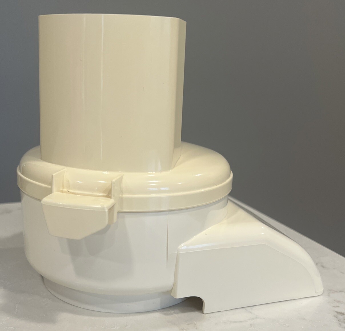 Sunbeam Oskar Food Processor Model 14081 Part, Continuous Flow Chute & Cover
