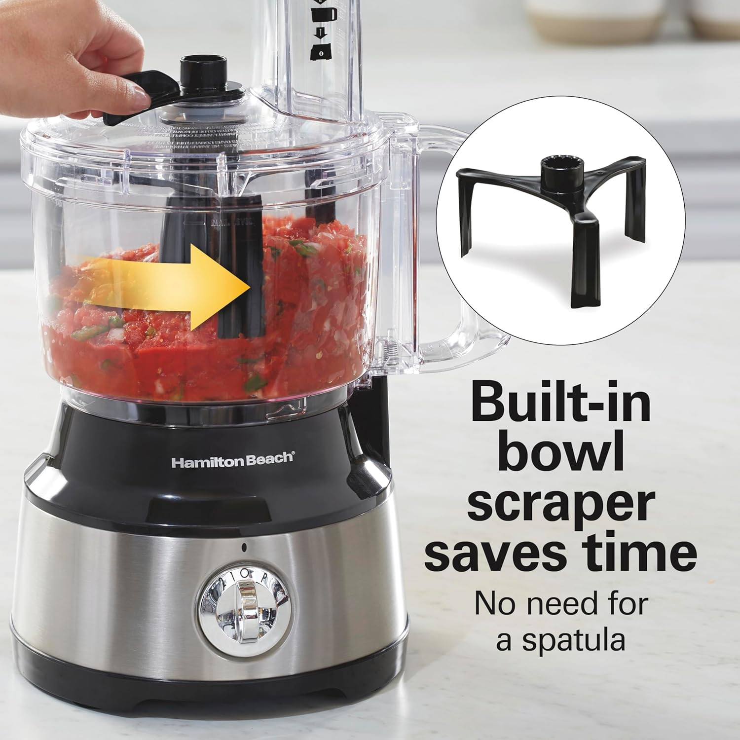 Food Processor & Vegetable Chopper for Slicing, Shredding, Mincing, and Puree, 1