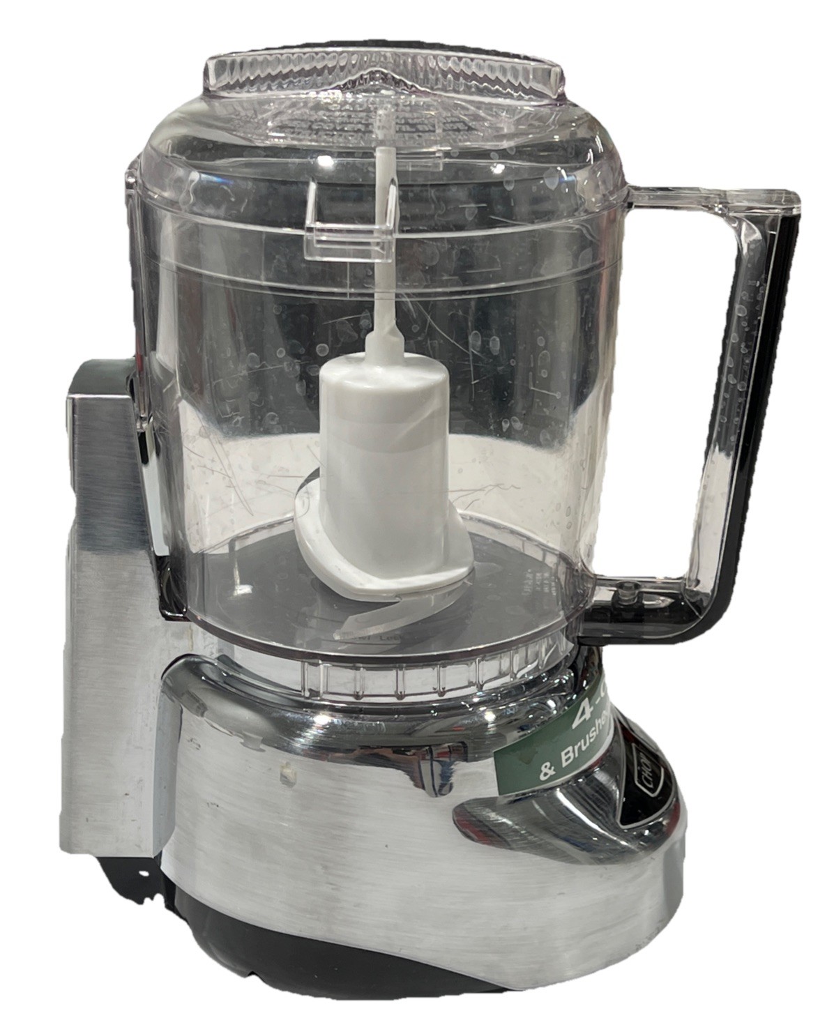Cuisinart DLC-4CHB 1.70ft Mini-Prep Plus 4-Cup Food Processor Chrome Tested EUC
