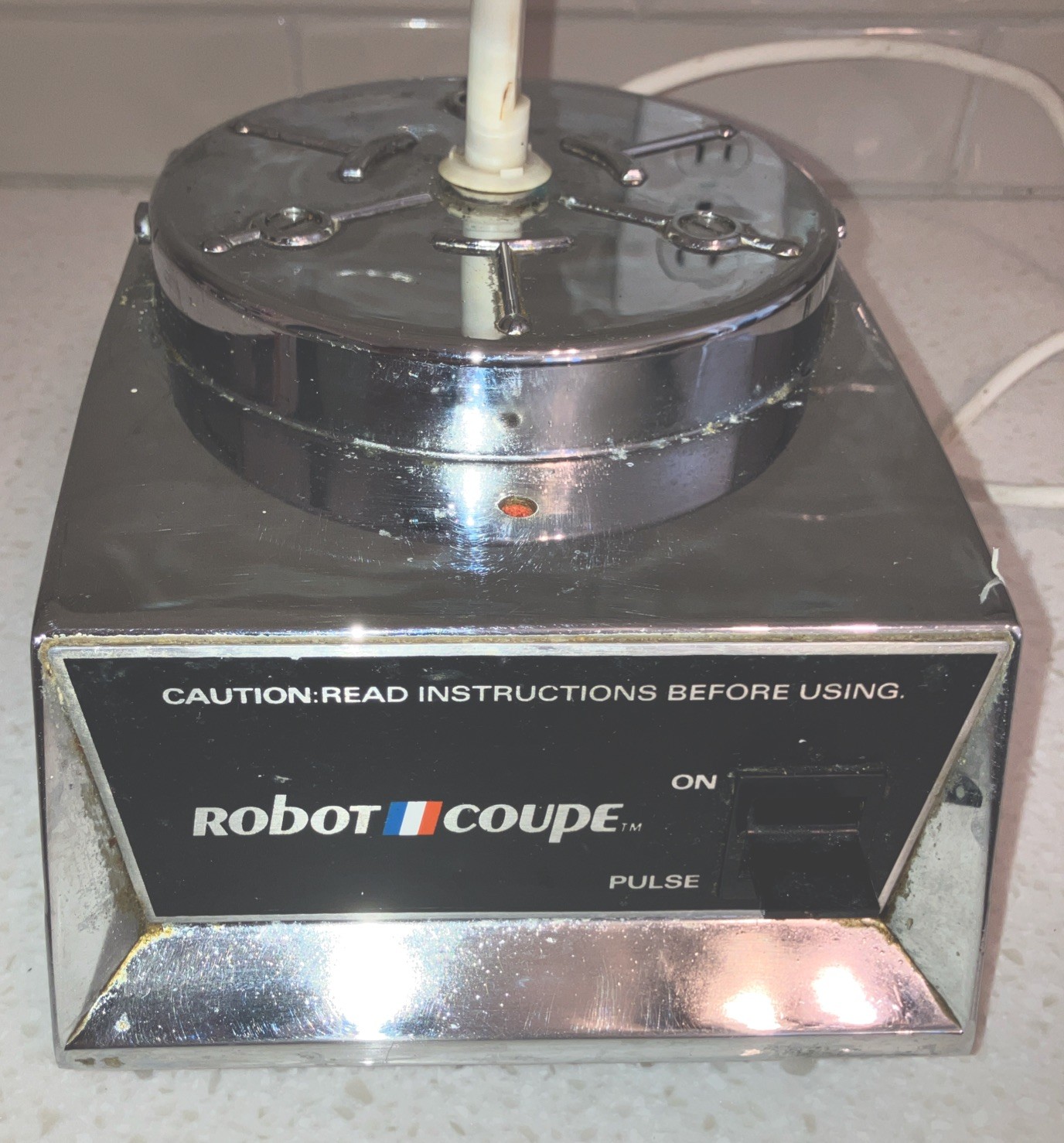 Robot Coupe RC 2B Vintage Food Processor w/ Blade Grater Bowls Tested Video!