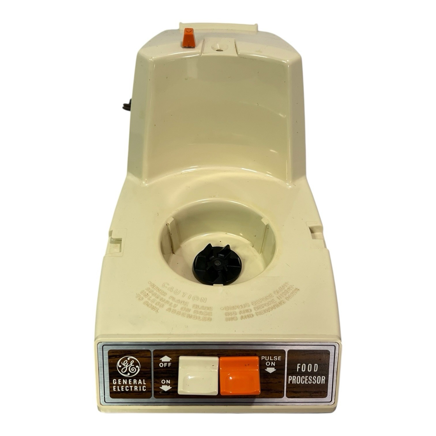 GE Food Processor General Electric Chopper Shredder Slicer 420A D5FP1 Vintage