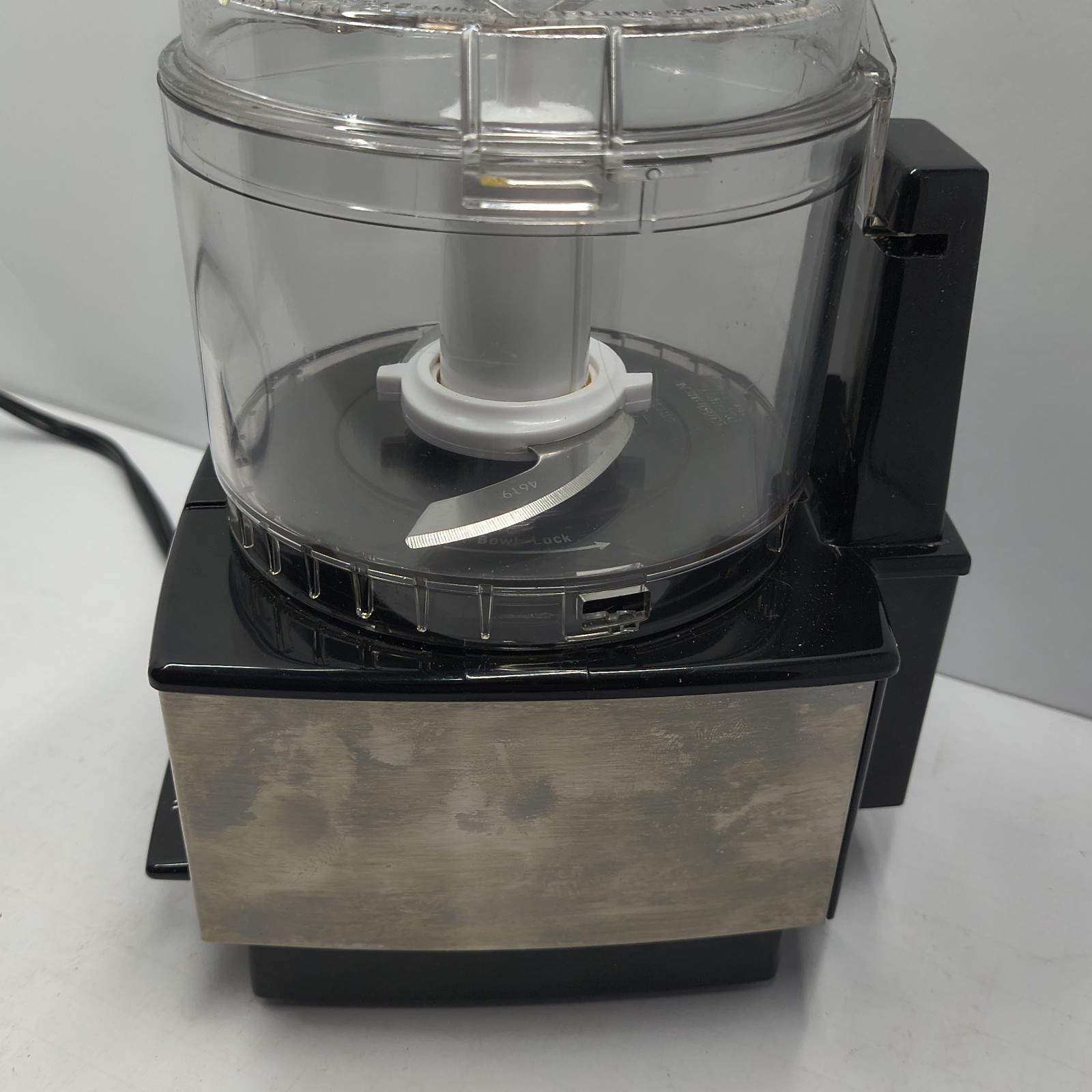 Cuisinart Elemental 4-Cup Chopper Grinder Brushed Chrome Silver