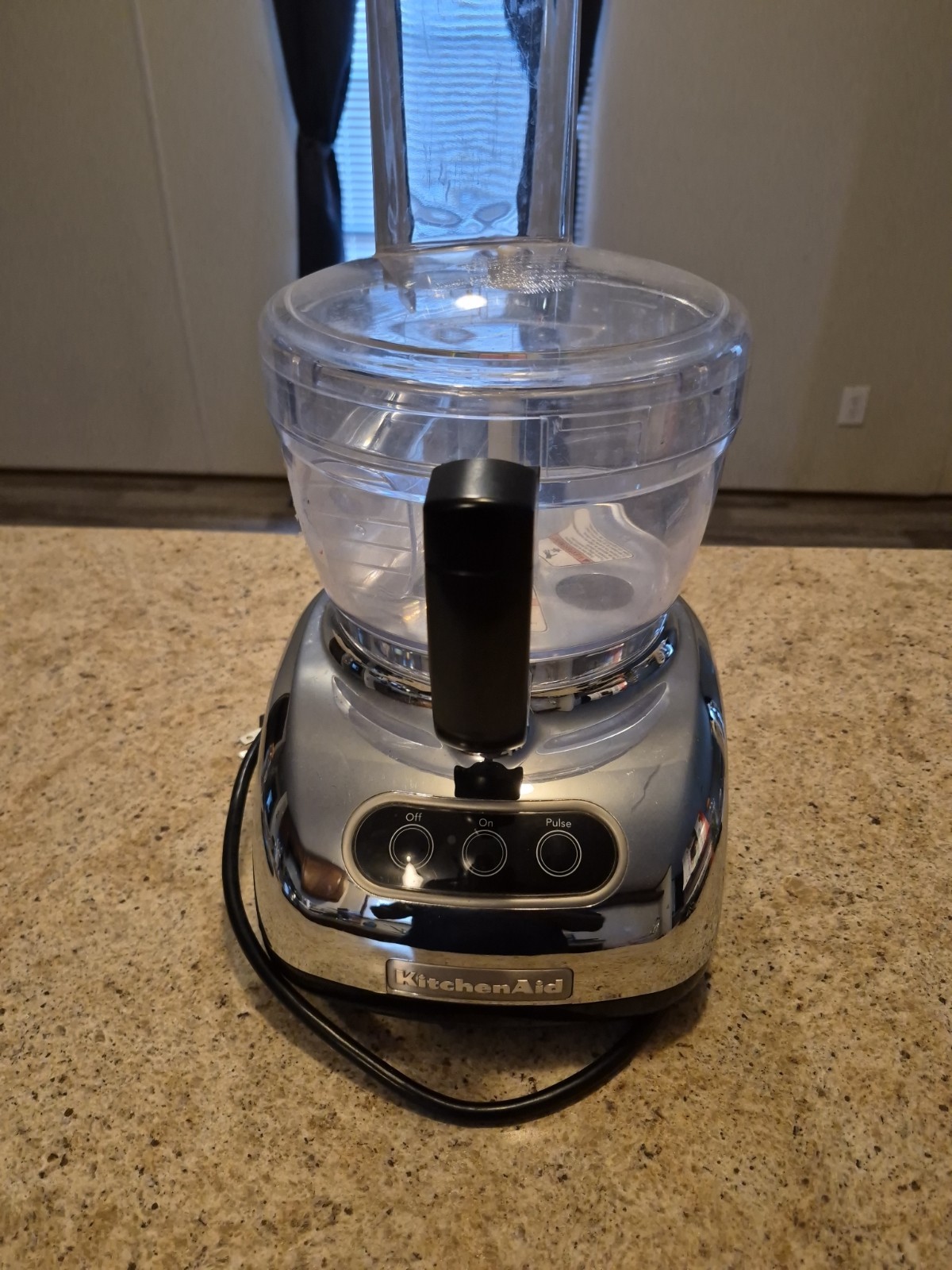 KitchenAid 9-Cup Food Processor MODEL KFP740CR0 Chrome + Accessories Tested